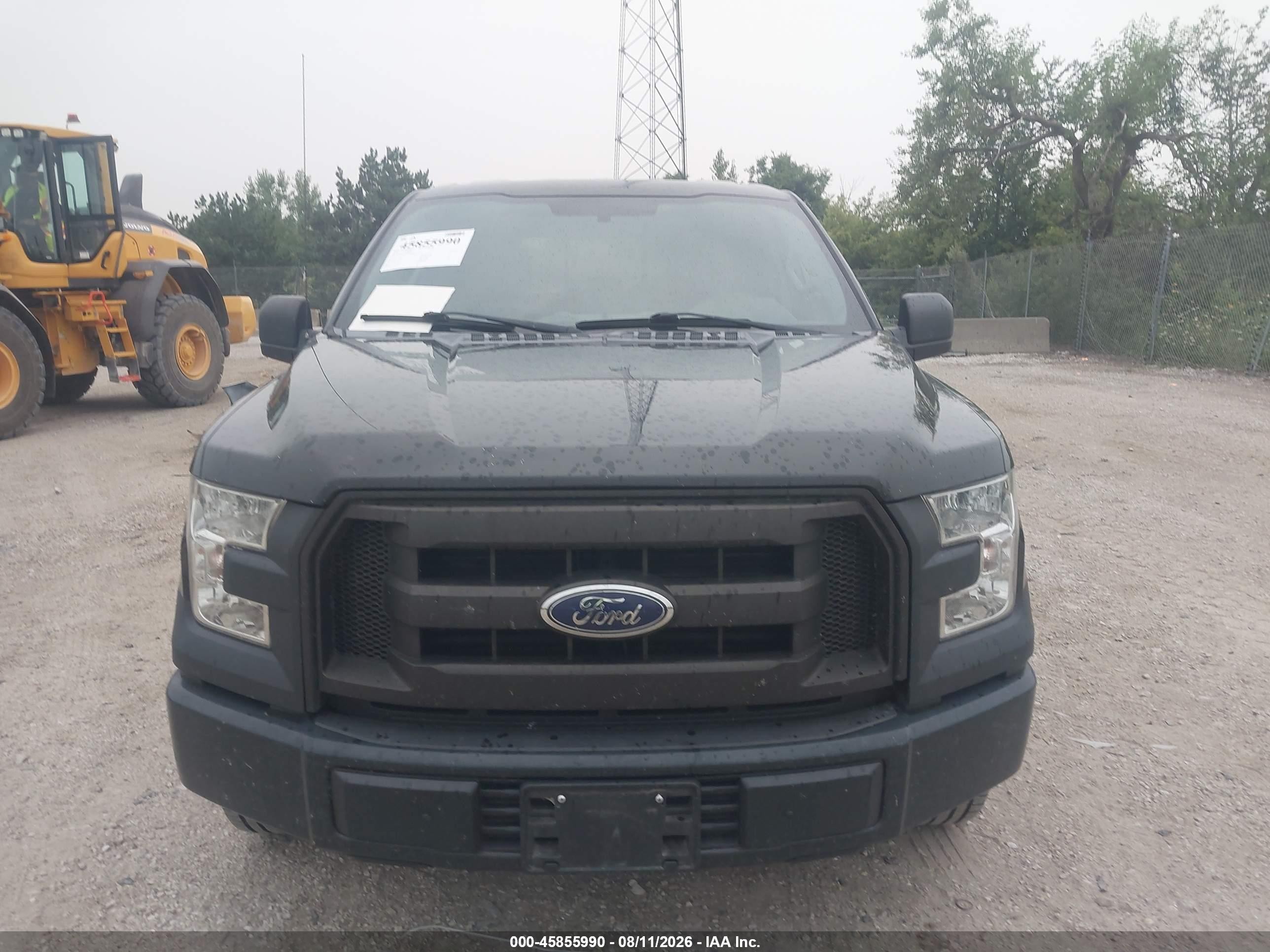 2015 Ford F-150 Xl Black vin: 1FTEX1C82FKD84112