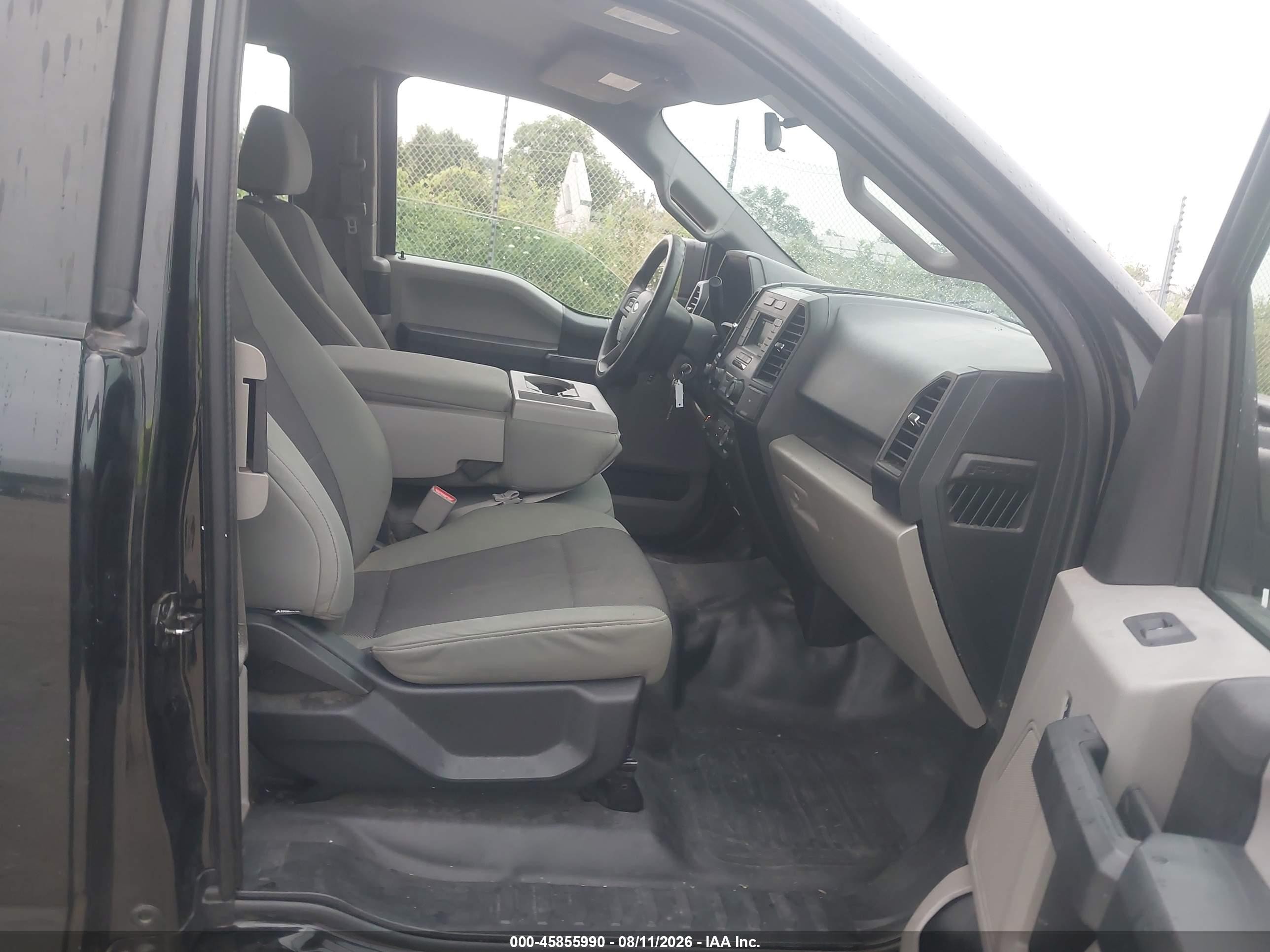 2015 Ford F-150 Xl Black vin: 1FTEX1C82FKD84112