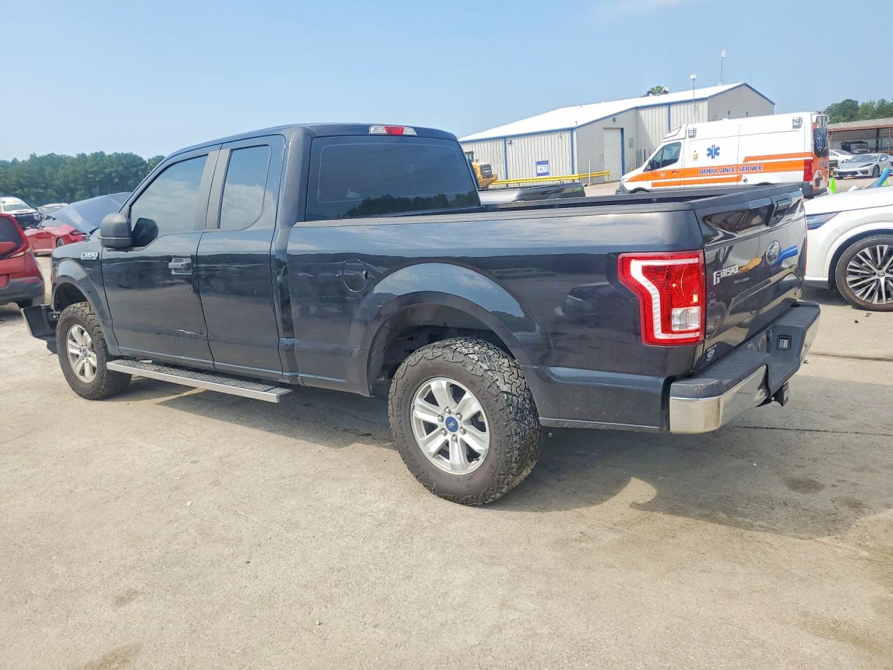 2015 Ford F150 Super Cab Black vin: 1FTEX1C82FKE20834