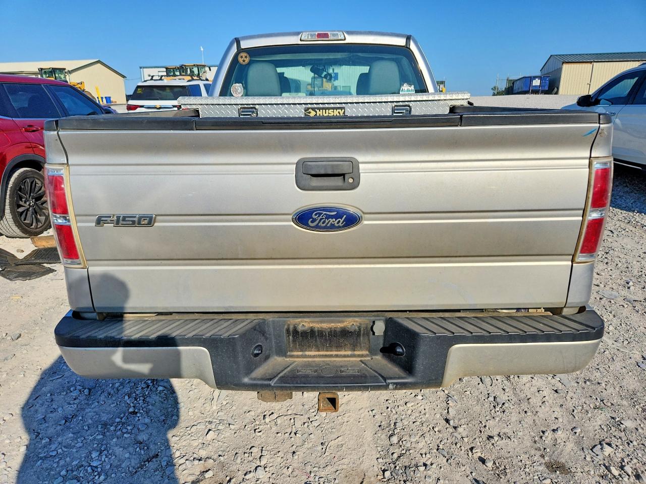 2010 Ford F150 Super Cab Silver vin: 1FTEX1C83AFA85763