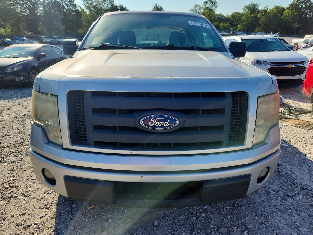 2010 Ford F150 Super Cab Silver vin: 1FTEX1C83AFA85763