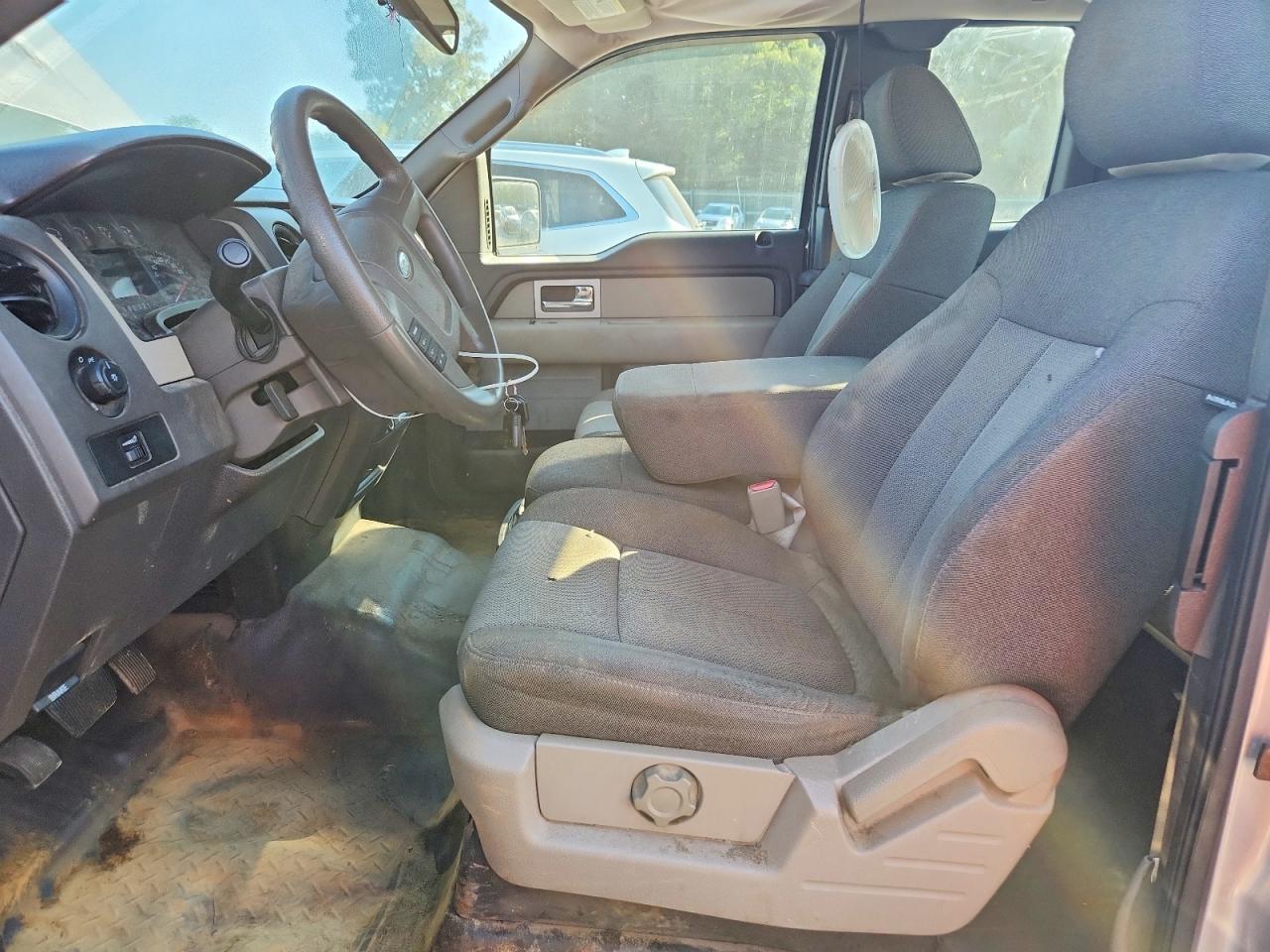 2010 Ford F150 Super Cab Silver vin: 1FTEX1C83AFA85763