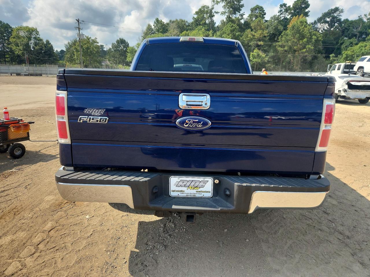 2010 Ford F150 Super Cab Blue vin: 1FTEX1C83AFC02760