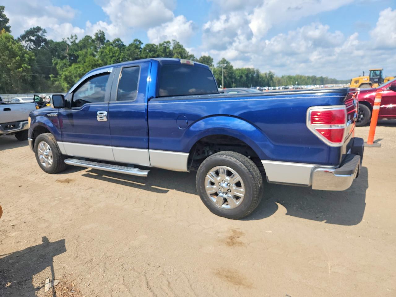 2010 Ford F150 Super Cab Blue vin: 1FTEX1C83AFC02760