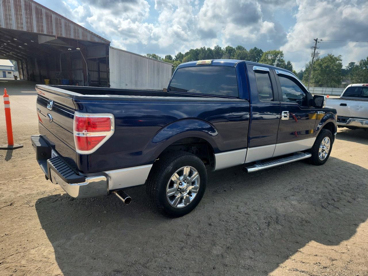 2010 Ford F150 Super Cab Blue vin: 1FTEX1C83AFC02760