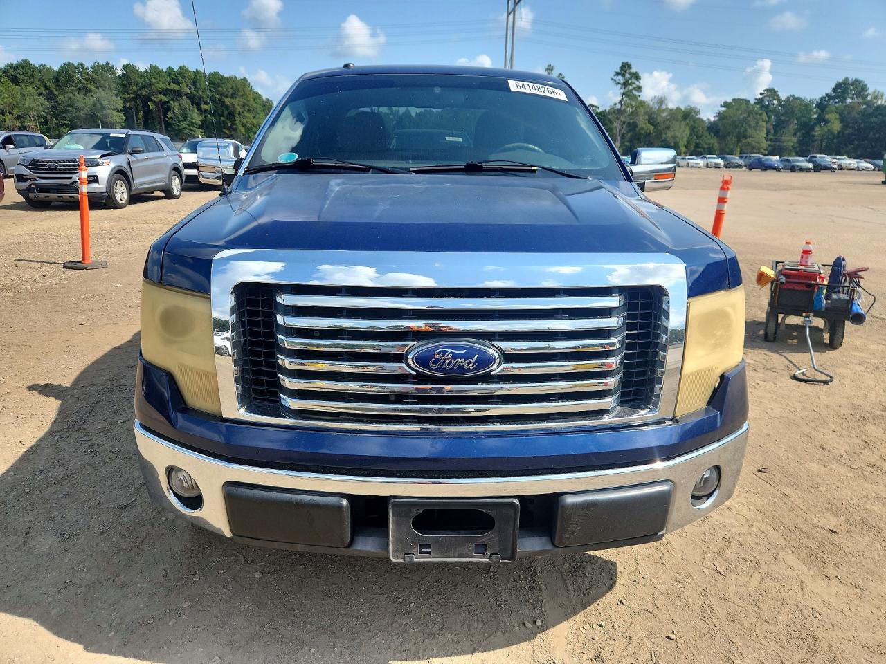2010 Ford F150 Super Cab Blue vin: 1FTEX1C83AFC02760
