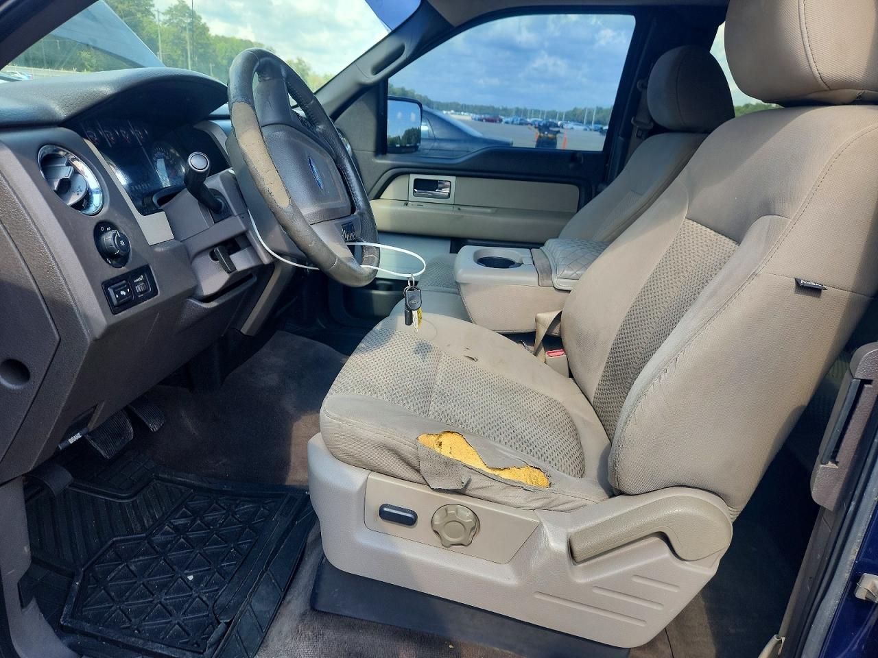 2010 Ford F150 Super Cab Blue vin: 1FTEX1C83AFC02760