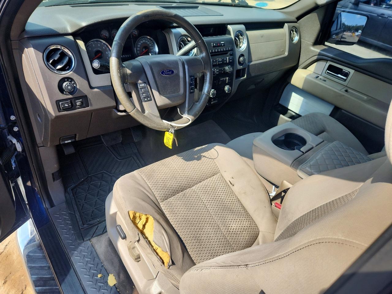 2010 Ford F150 Super Cab Blue vin: 1FTEX1C83AFC02760