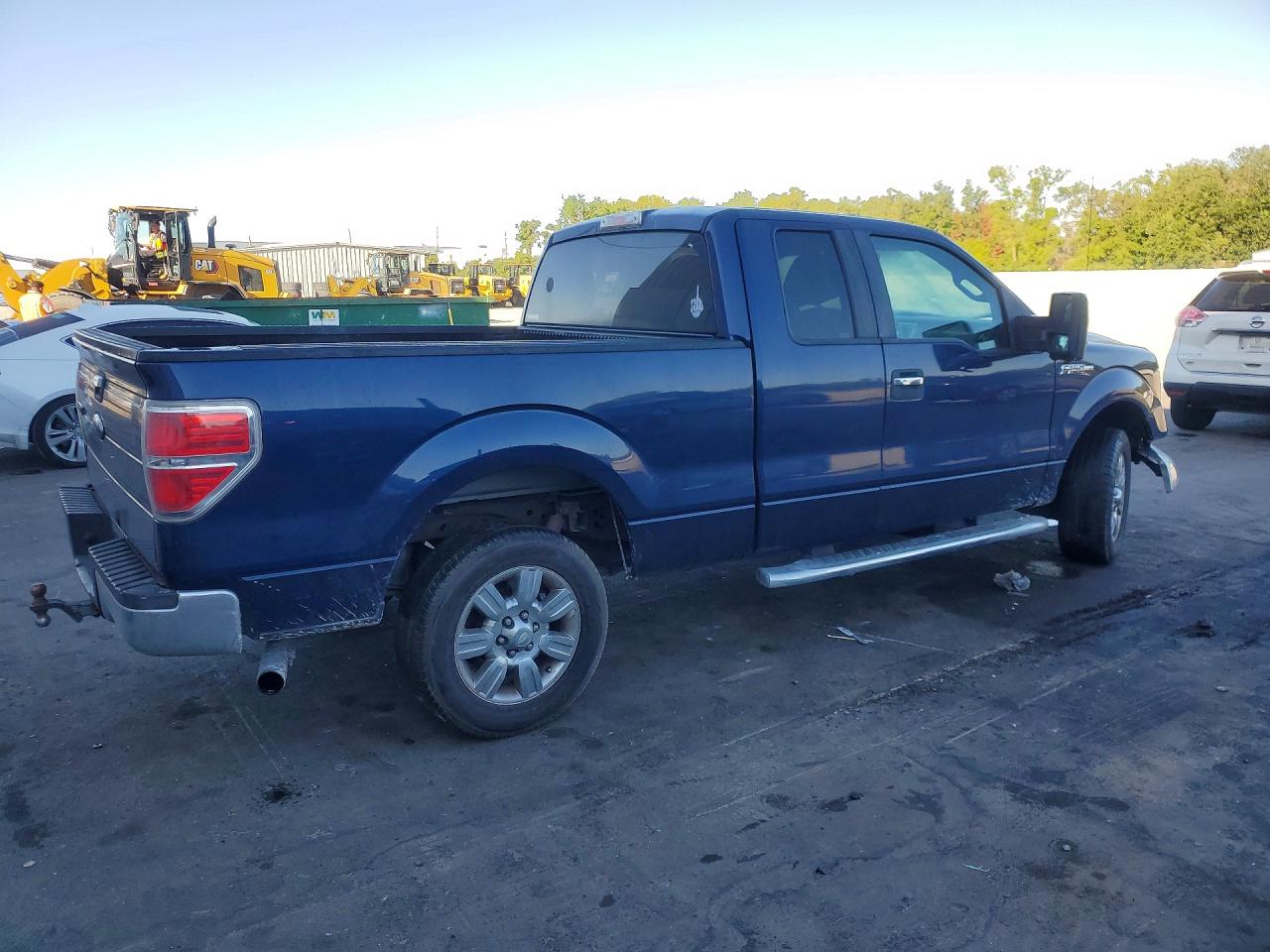 2010 Ford F150 Super Cab Blue vin: 1FTEX1C83AFD51282