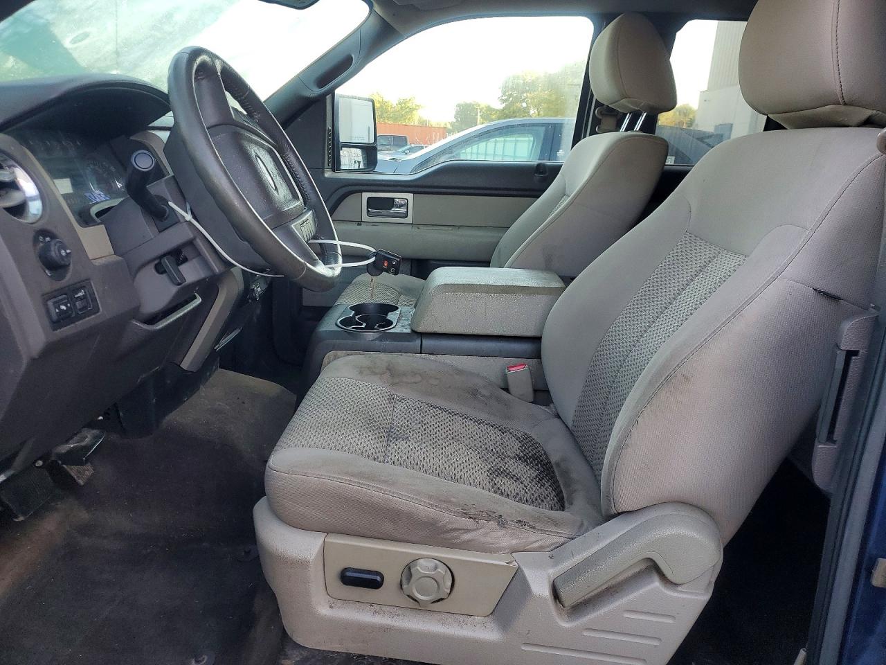 2010 Ford F150 Super Cab Blue vin: 1FTEX1C83AFD51282