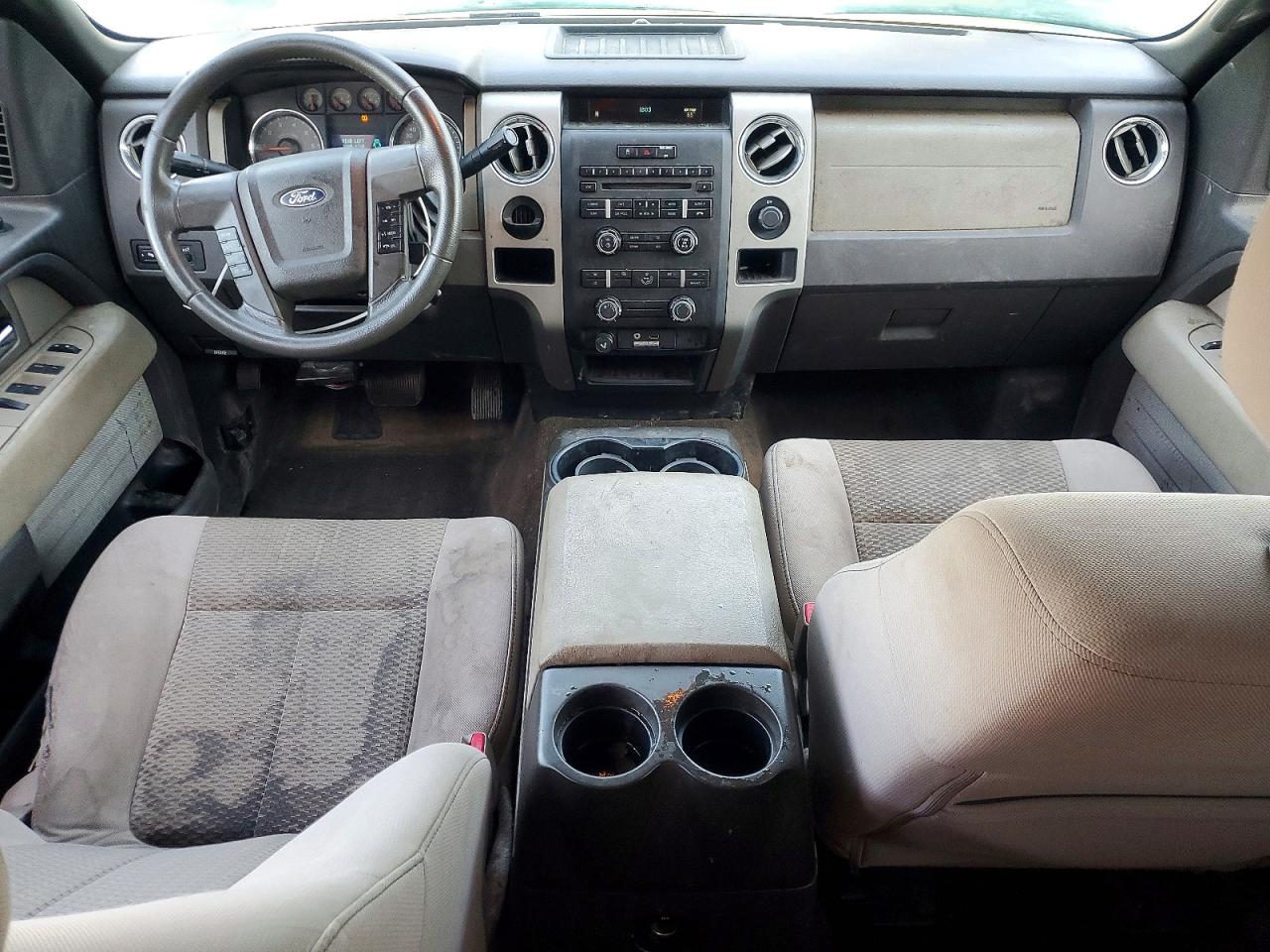 2010 Ford F150 Super Cab Blue vin: 1FTEX1C83AFD51282