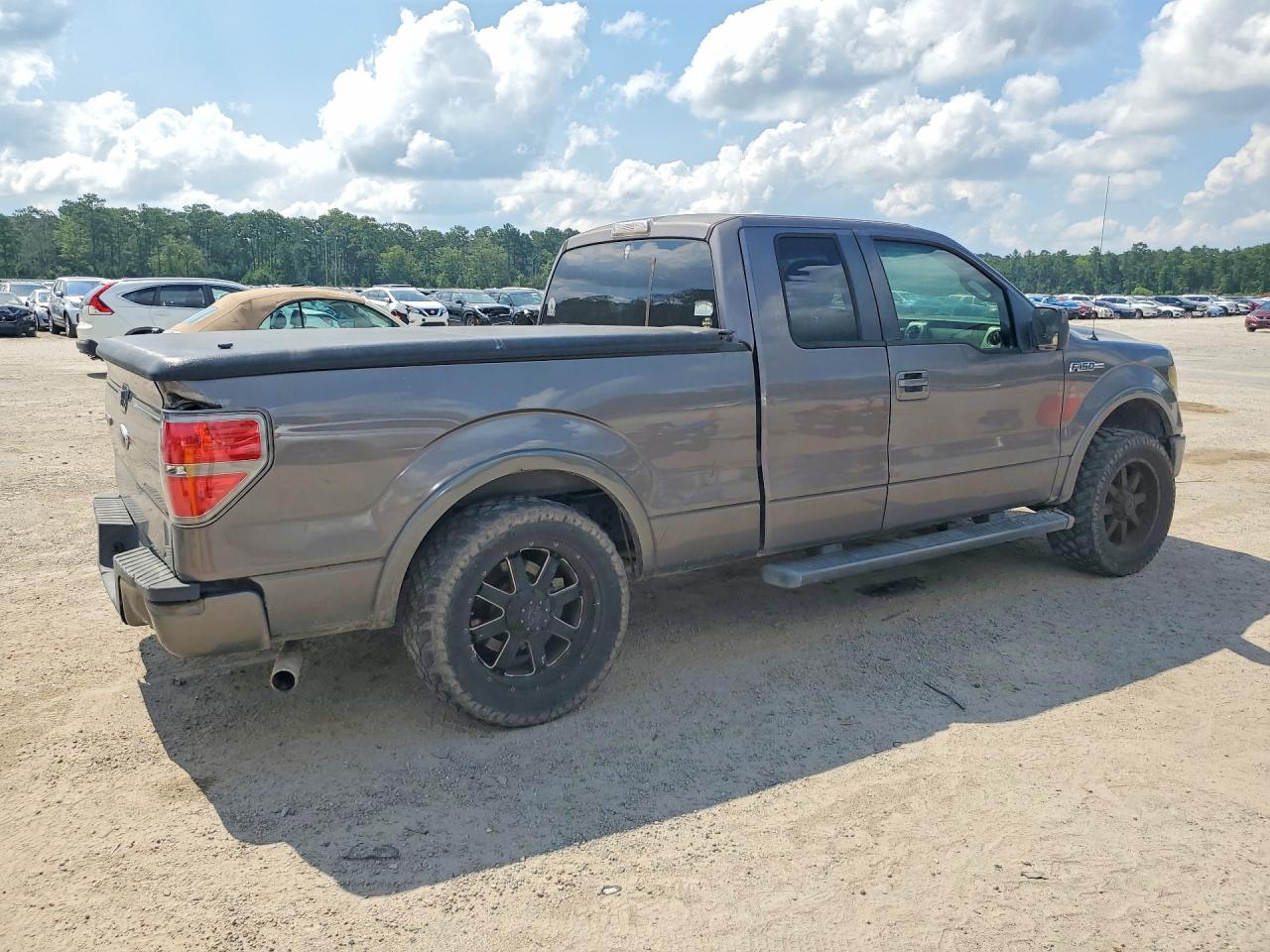 2010 Ford F150 Super Cab Серый vin: 1FTEX1C83AKE63409