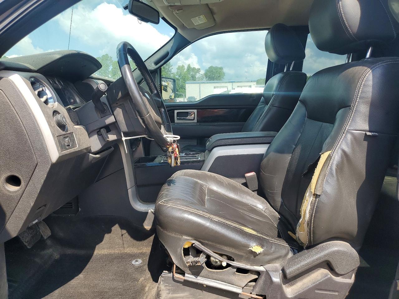 2010 Ford F150 Super Cab Серый vin: 1FTEX1C83AKE63409