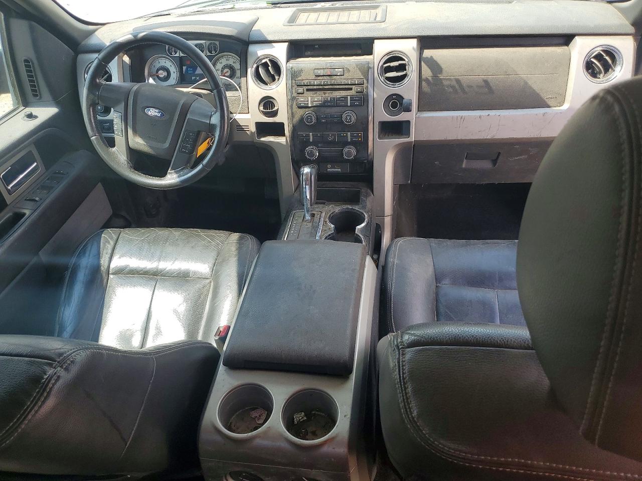 2010 Ford F150 Super Cab Серый vin: 1FTEX1C83AKE63409