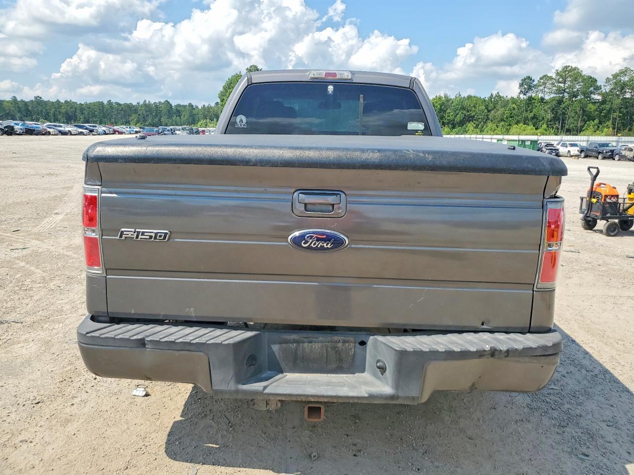 2010 Ford F150 Super Cab Серый vin: 1FTEX1C83AKE63409