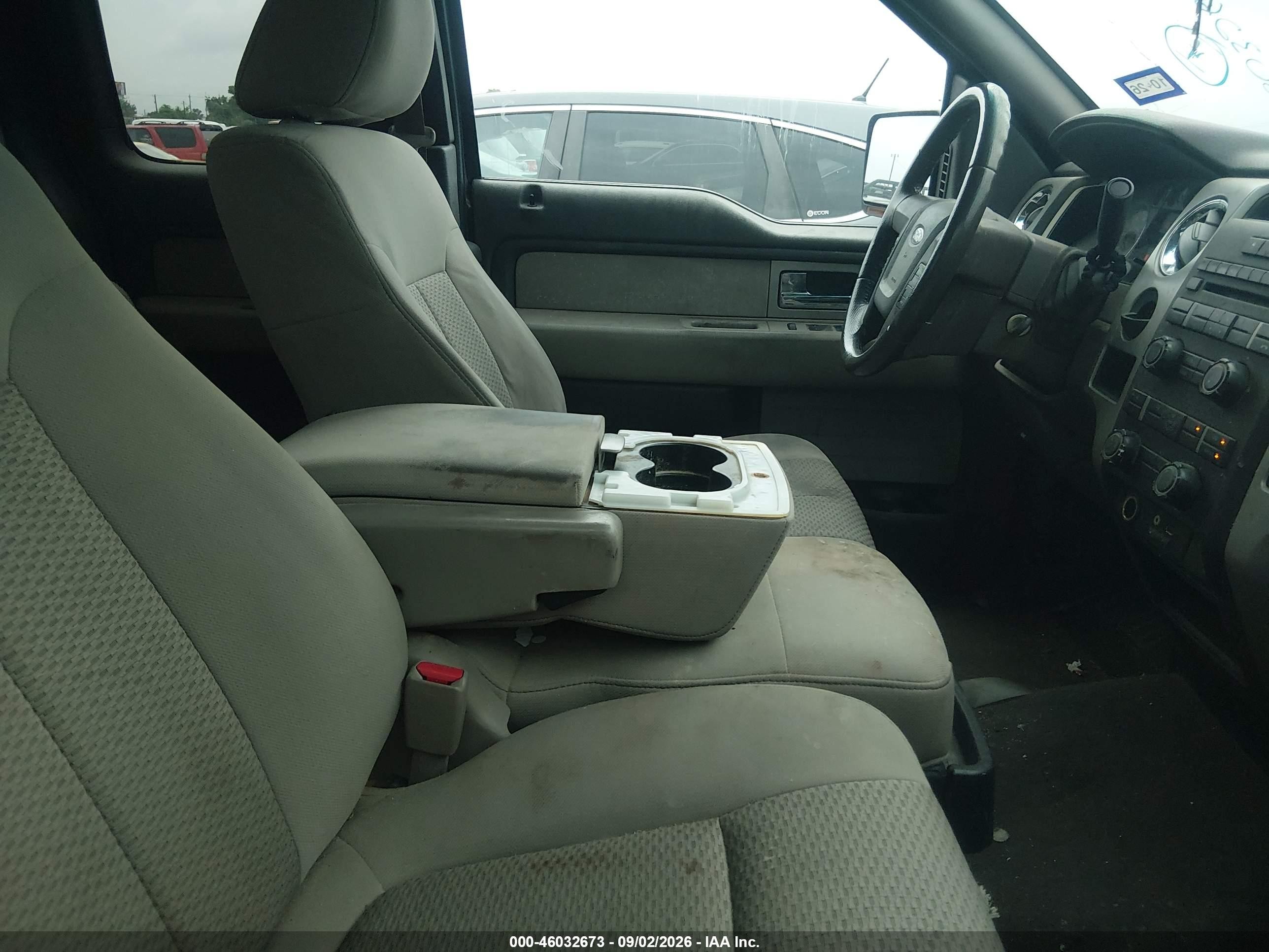 2010 Ford F-150 Xlt Gray vin: 1FTEX1C83AKE74586