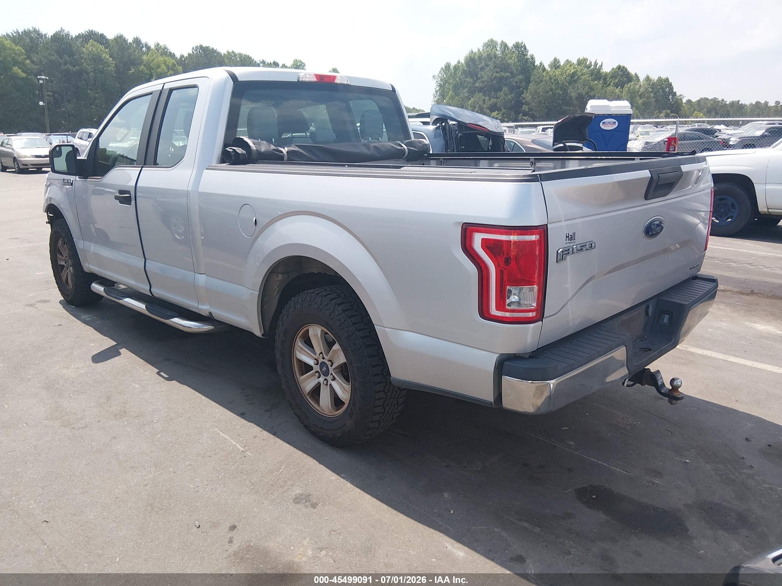 2015 Ford F-150 Xl/xlt Silver vin: 1FTEX1C83FFB58329