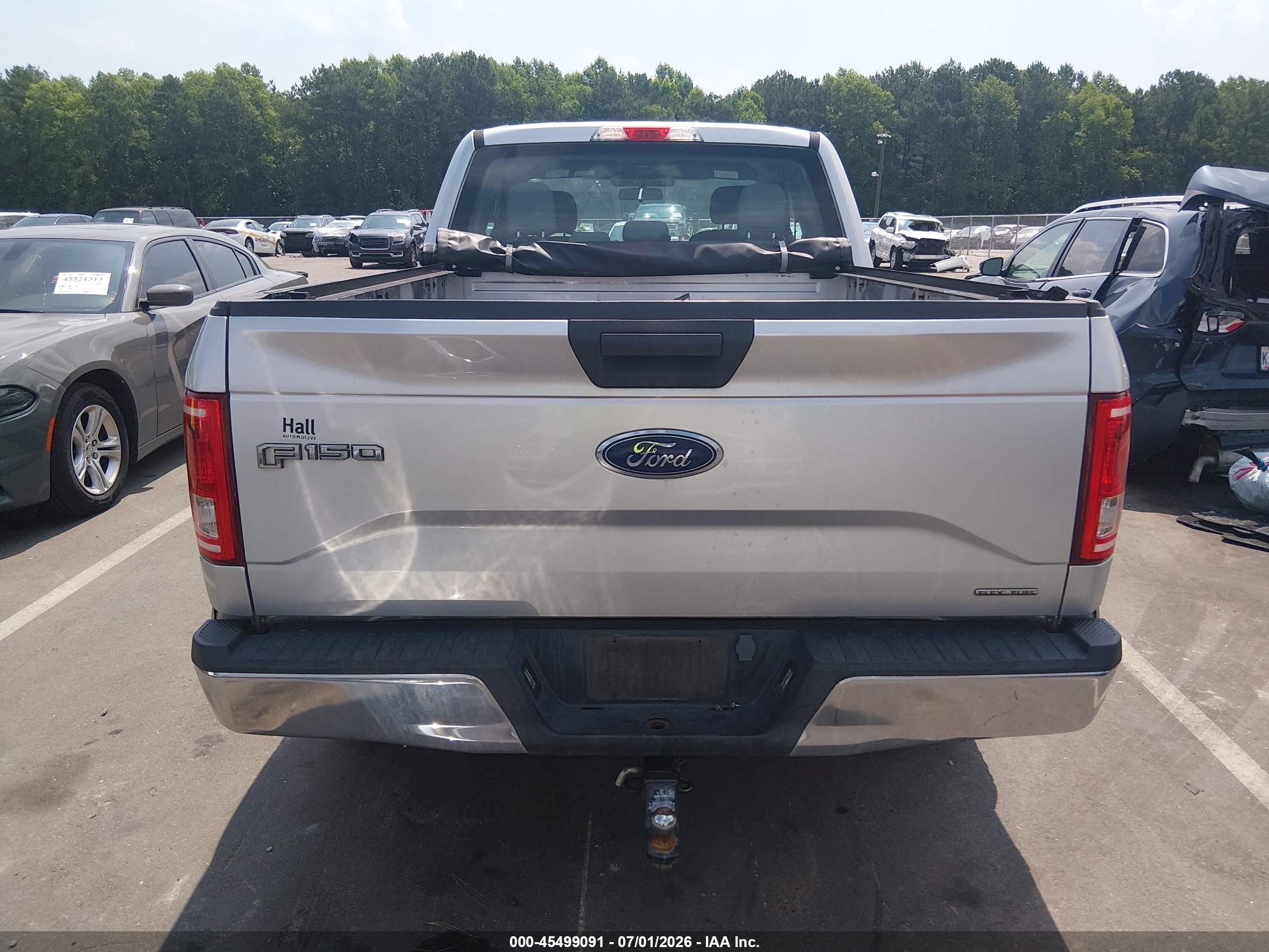 2015 Ford F-150 Xl/xlt Silver vin: 1FTEX1C83FFB58329