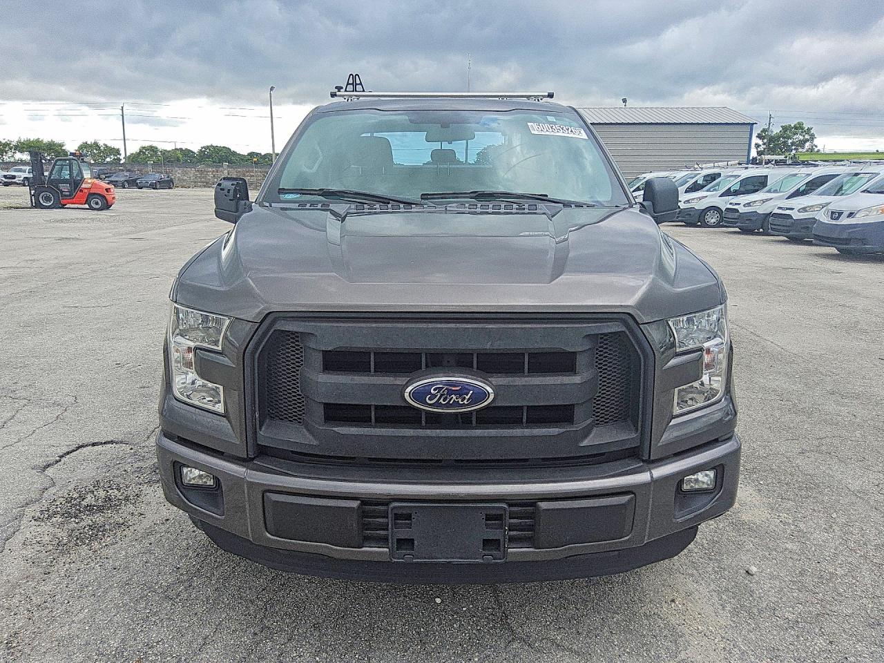 2015 Ford F150 Super Cab Gray vin: 1FTEX1C83FKE68973