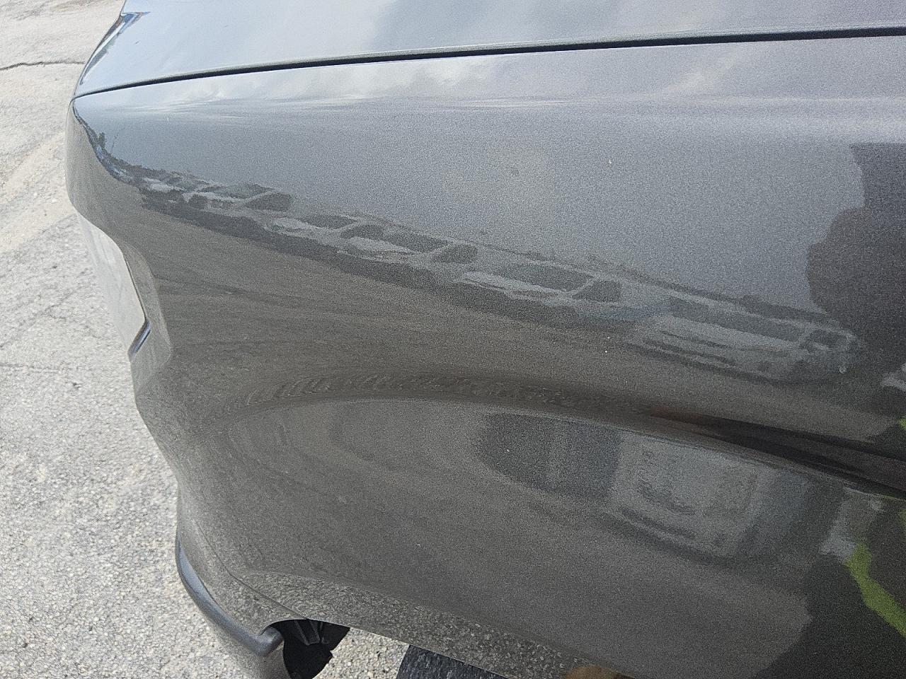 2015 Ford F150 Super Cab Gray vin: 1FTEX1C83FKE68973 Damage: Left Front Fender, Previous Repair, Acceptable
