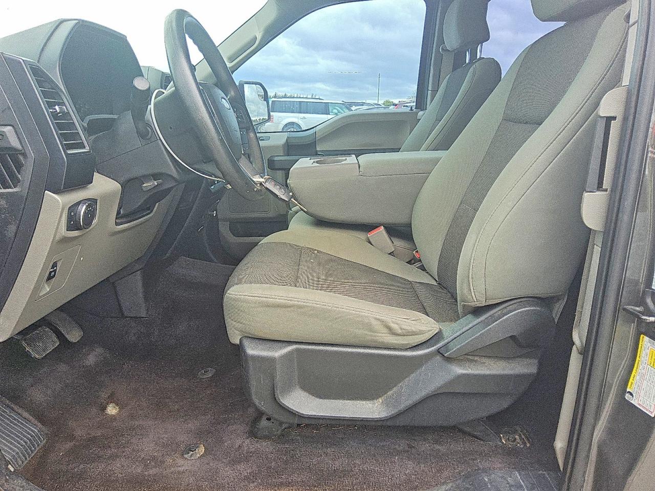 2015 Ford F150 Super Cab Gray vin: 1FTEX1C83FKE68973