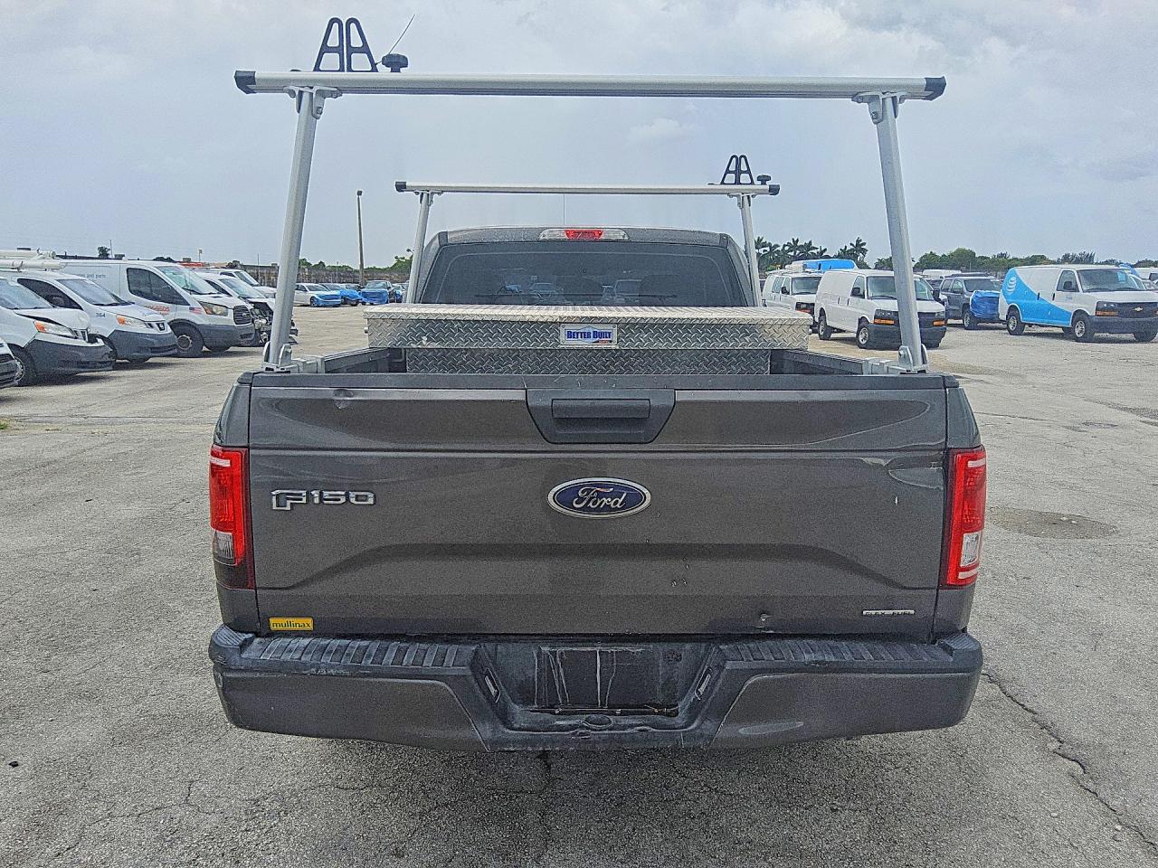 2015 Ford F150 Super Cab Gray vin: 1FTEX1C83FKE68973