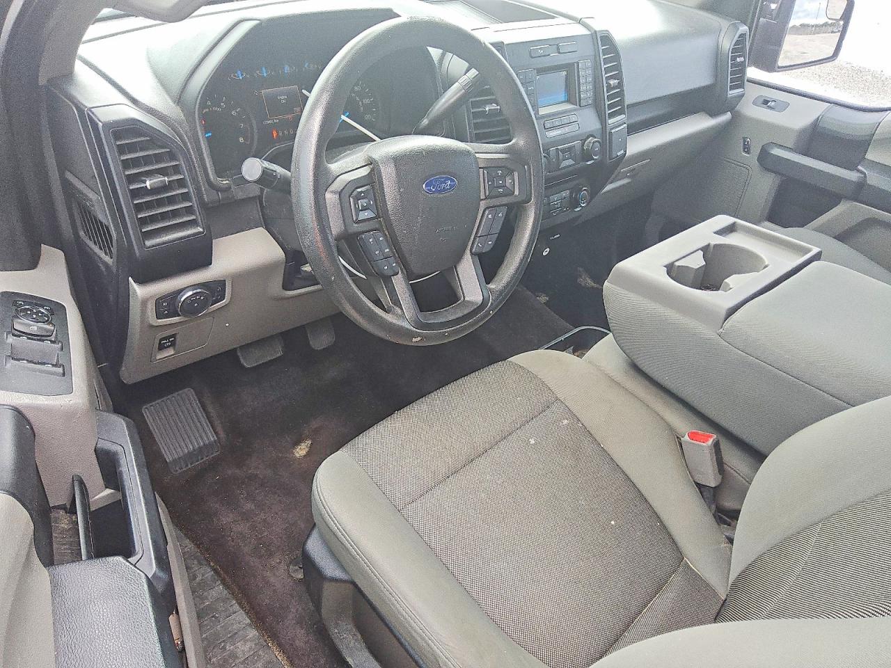 2015 Ford F150 Super Cab Gray vin: 1FTEX1C83FKE68973