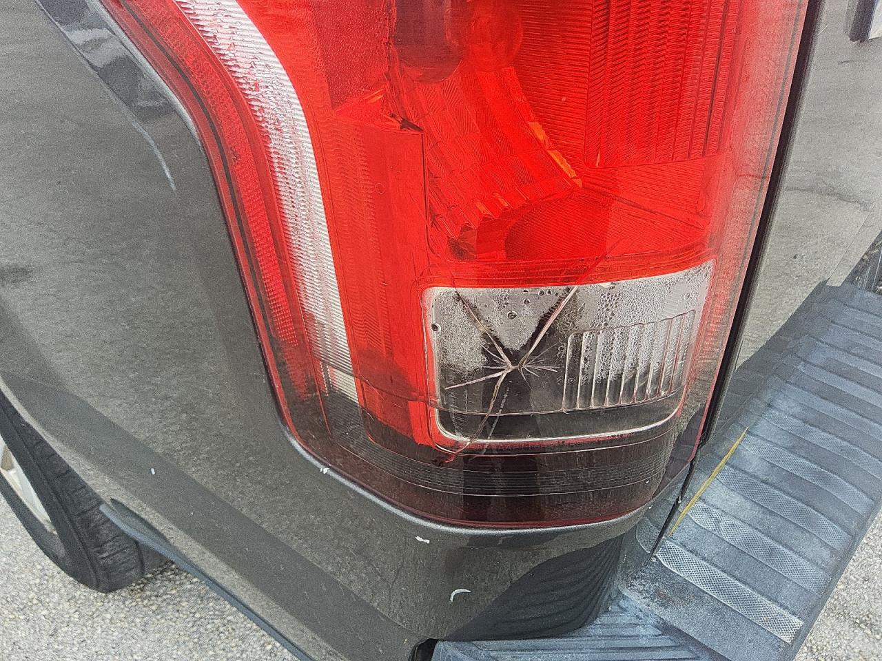 2015 Ford F150 Super Cab Gray vin: 1FTEX1C83FKE68973 Damage: Left Tail Light, Broken, Replacement Required