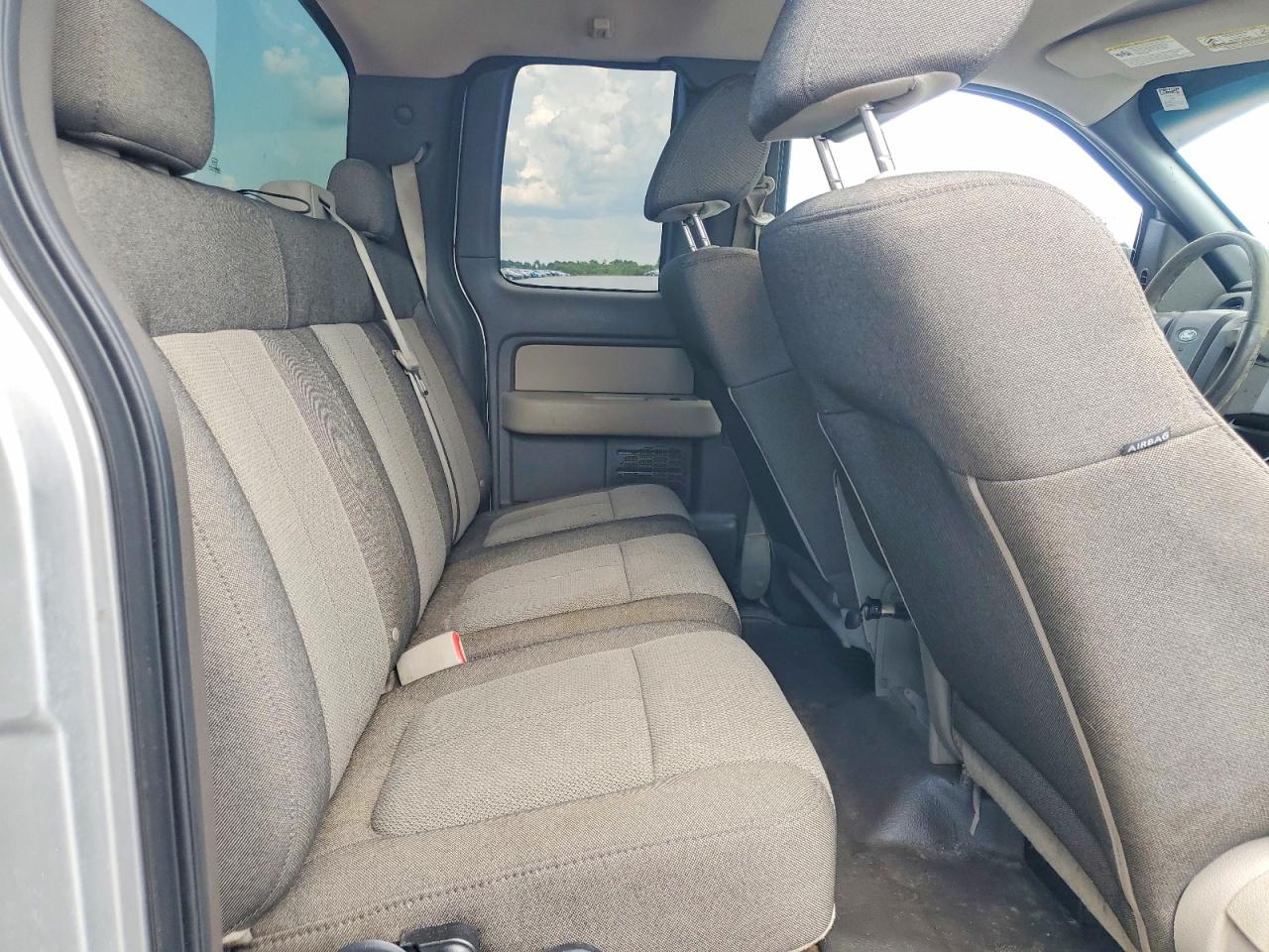 2010 Ford F150 Super Cab Silver vin: 1FTEX1C84AFA70978