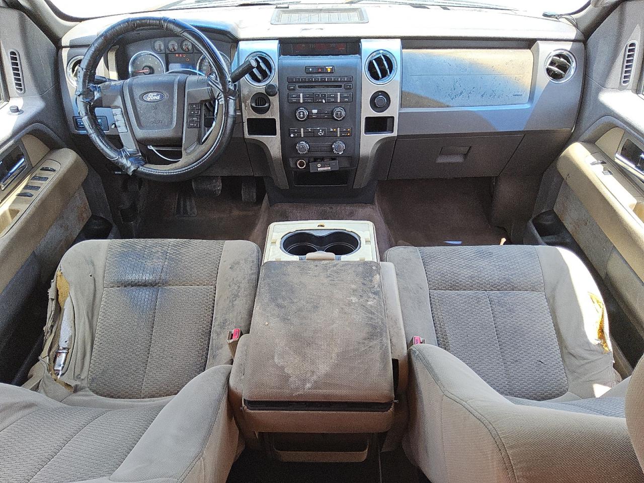 2010 Ford F150 Super Cab White vin: 1FTEX1C84AFD50965