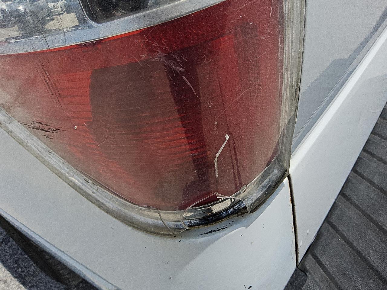2010 Ford F150 Super Cab White vin: 1FTEX1C84AFD50965 Damage: Left Tail Light, Broken, Replacement Required