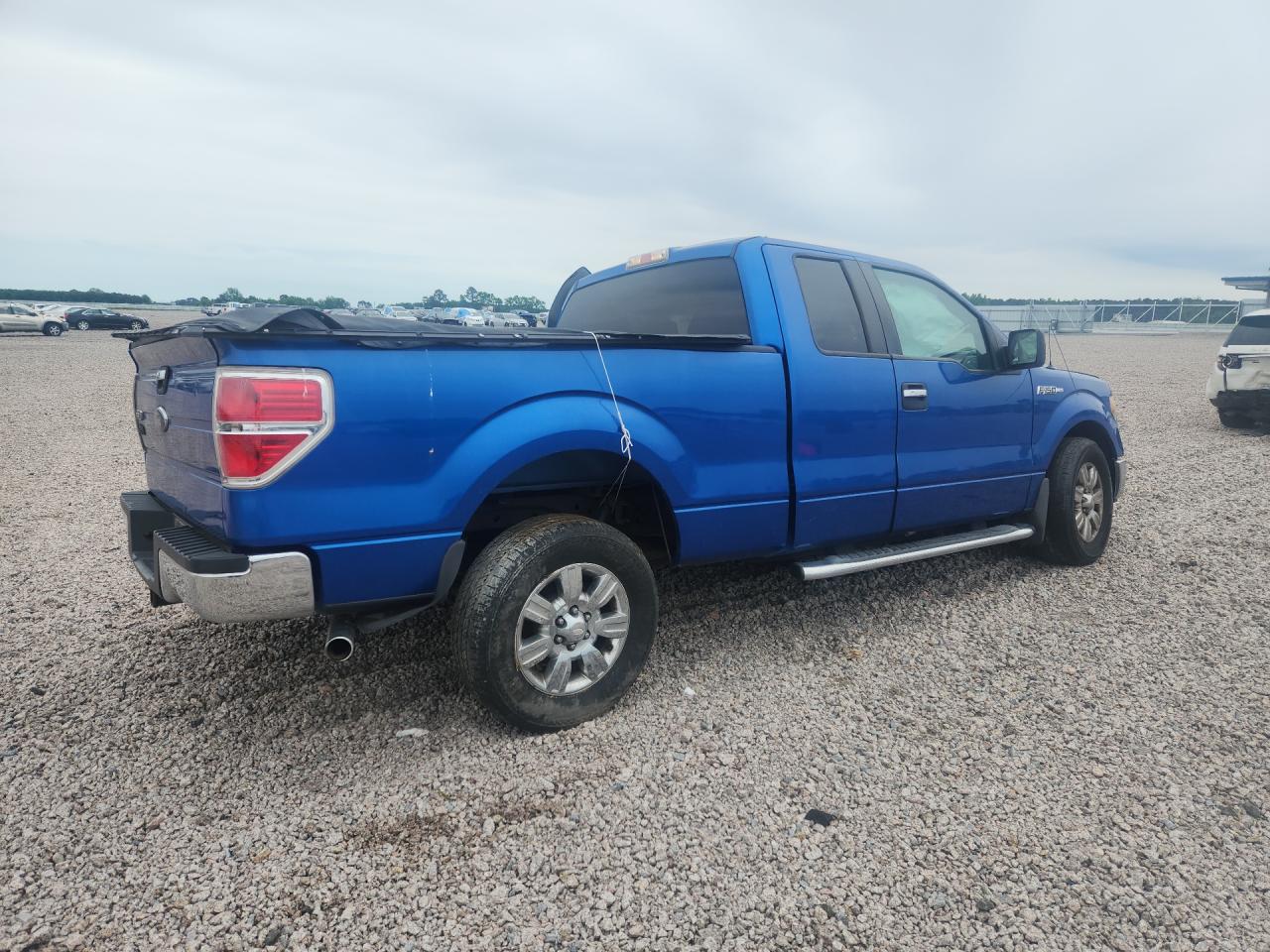 2010 Ford F150 Super Cab Blue vin: 1FTEX1C84AFD70956