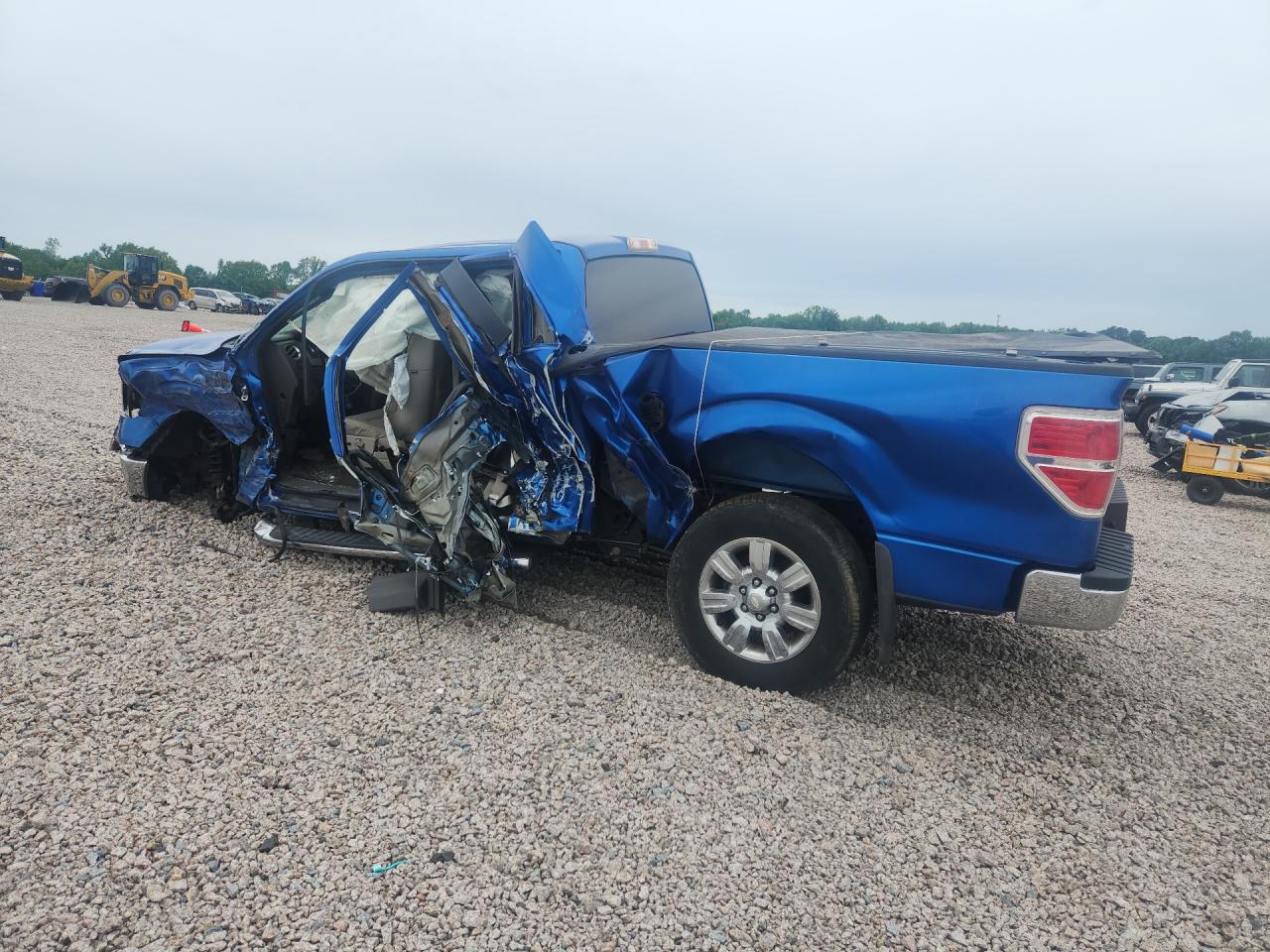 2010 Ford F150 Super Cab Blue vin: 1FTEX1C84AFD70956