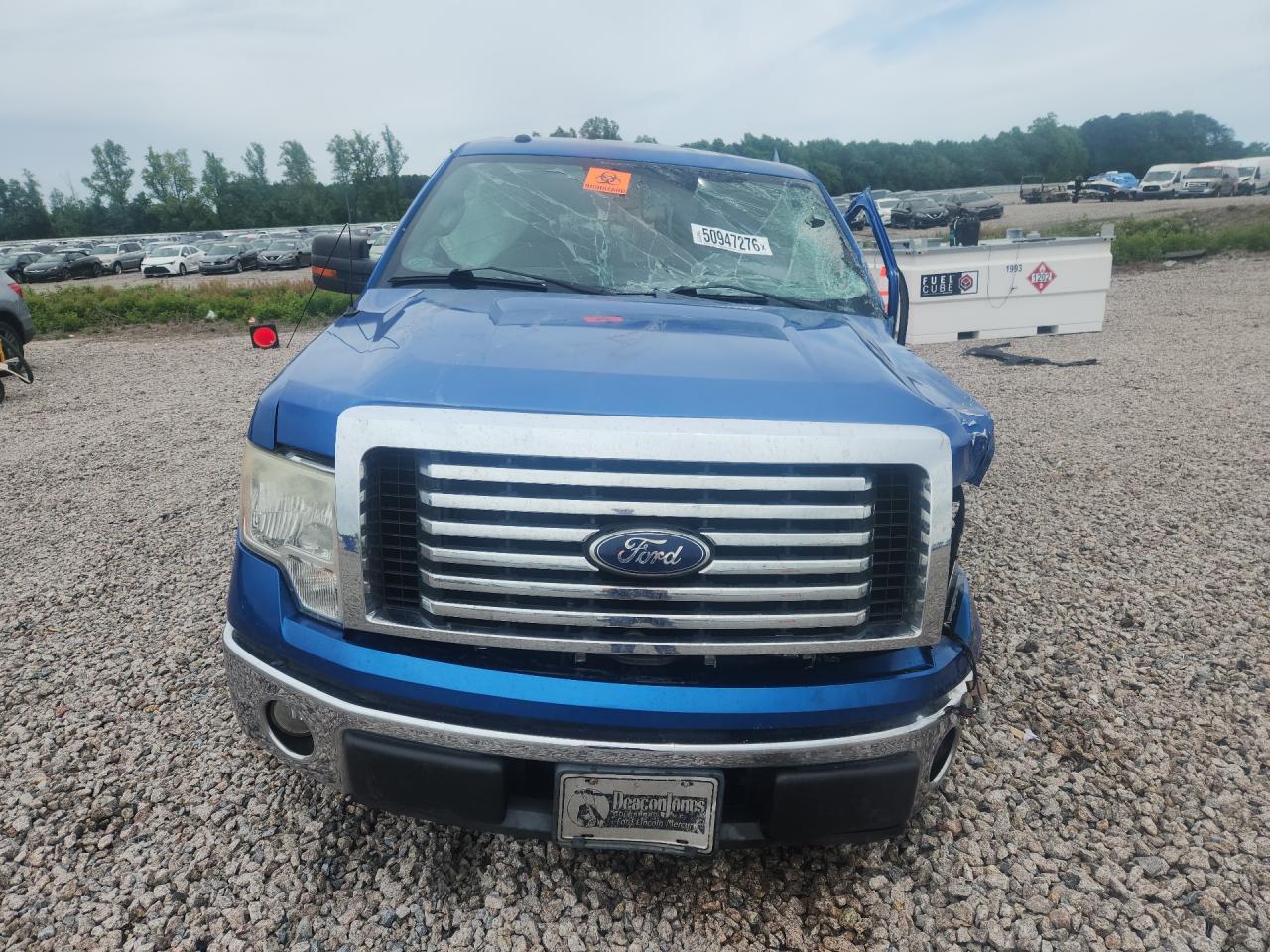 2010 Ford F150 Super Cab Blue vin: 1FTEX1C84AFD70956