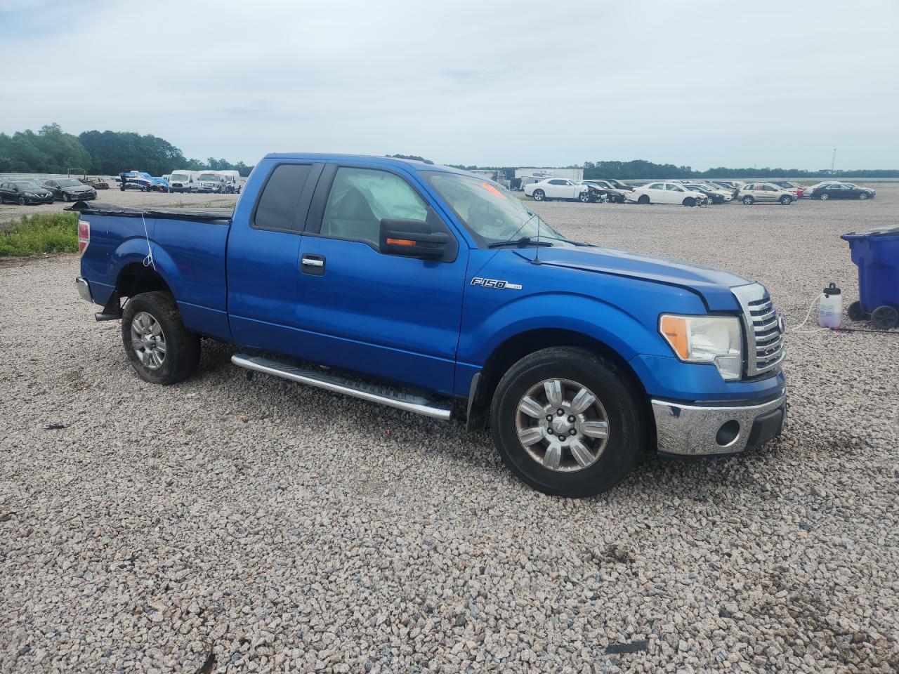 2010 Ford F150 Super Cab Blue vin: 1FTEX1C84AFD70956