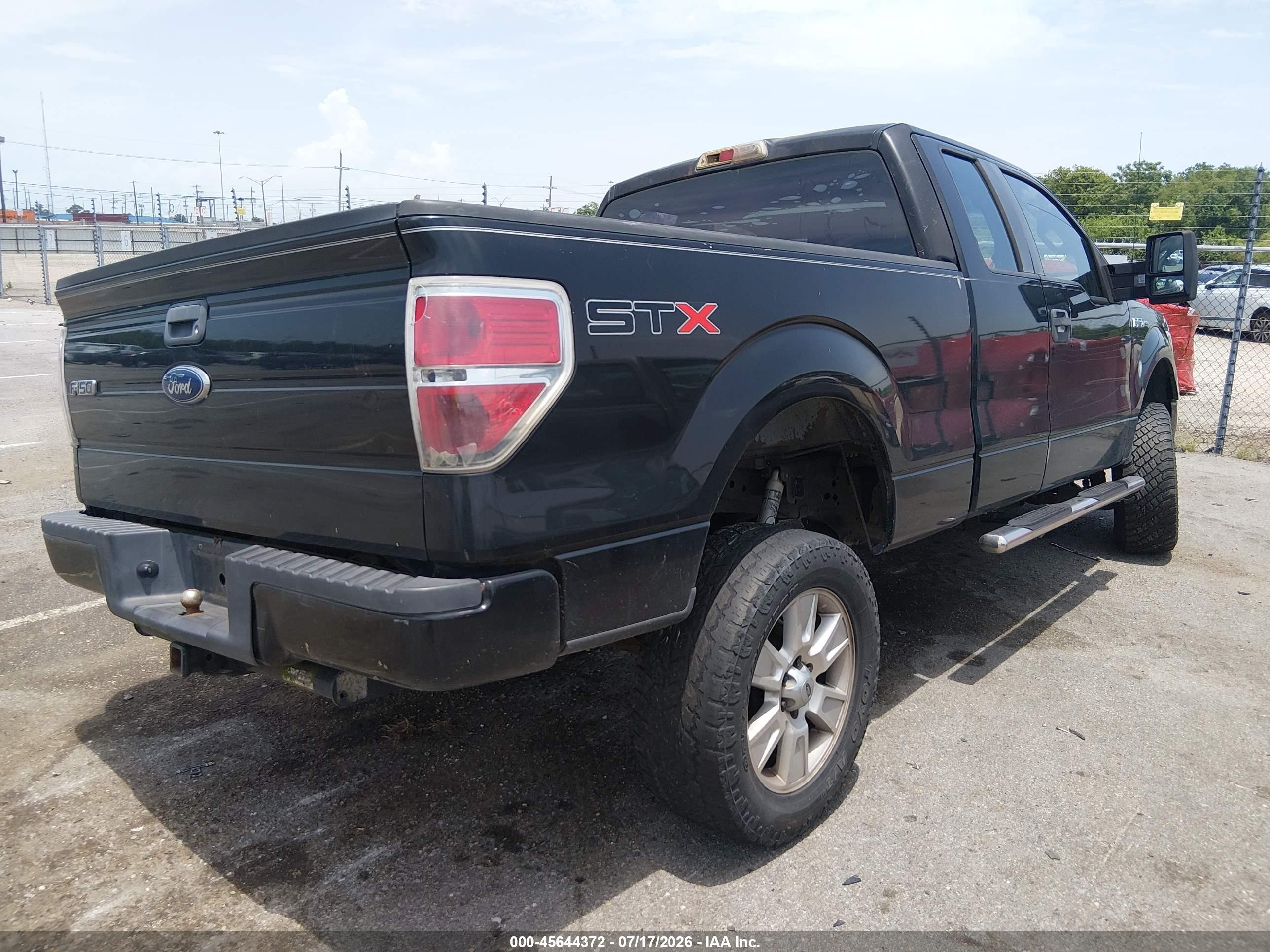 2010 Ford F-150 Fx2 Sport/stx/xl/xlt Black vin: 1FTEX1C84AKA38653