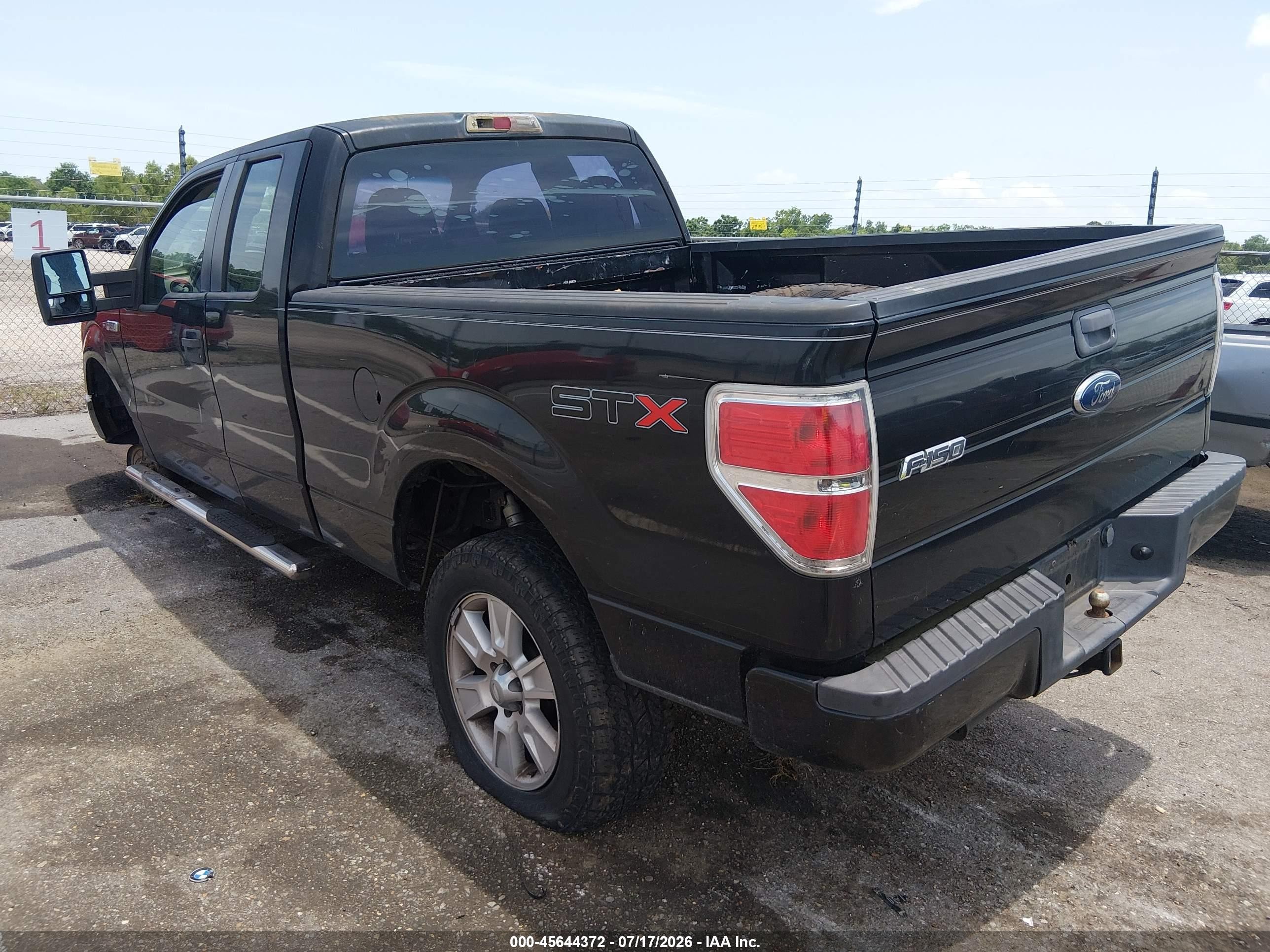 2010 Ford F-150 Fx2 Sport/stx/xl/xlt Black vin: 1FTEX1C84AKA38653