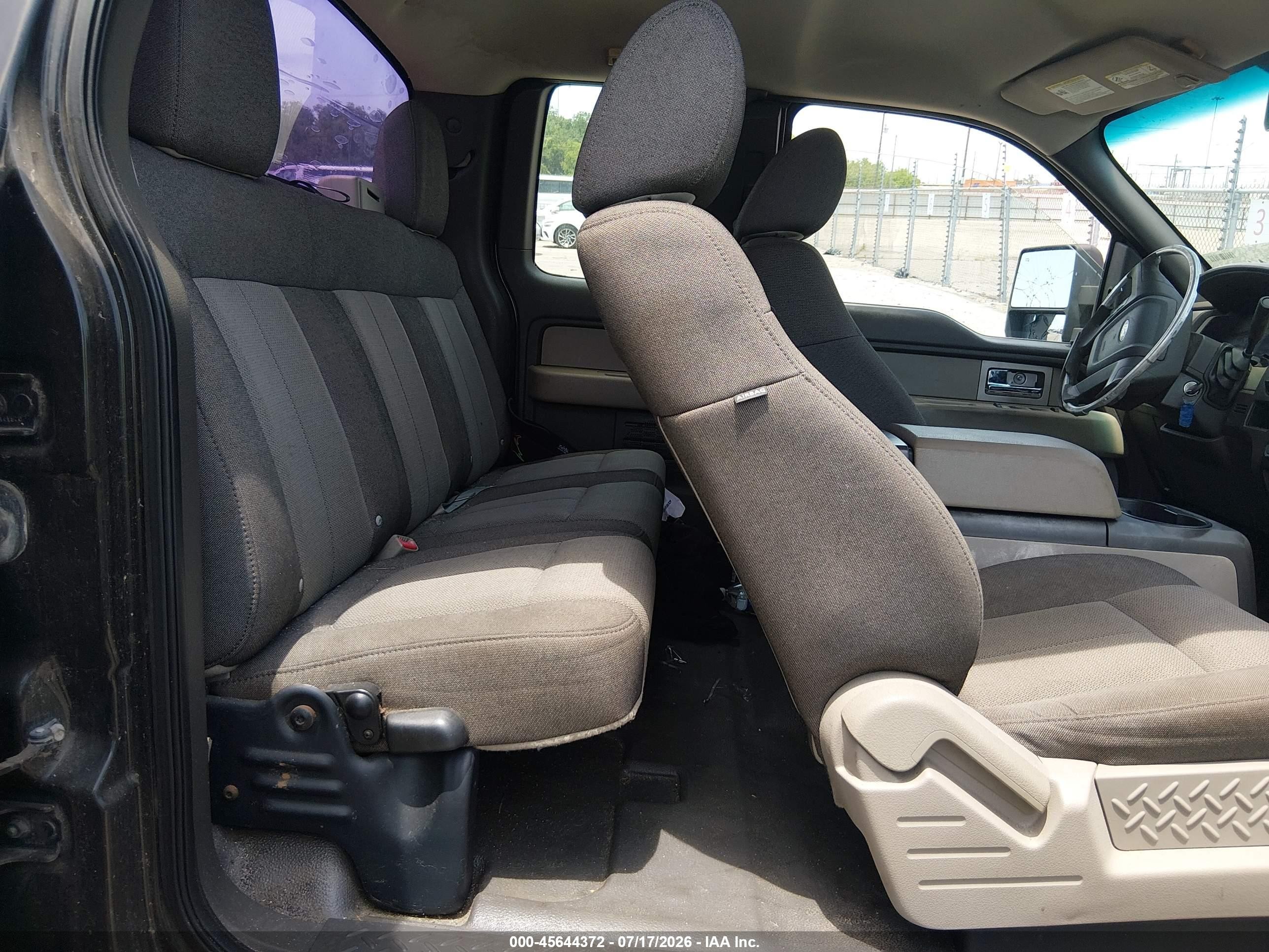 2010 Ford F-150 Fx2 Sport/stx/xl/xlt Black vin: 1FTEX1C84AKA38653