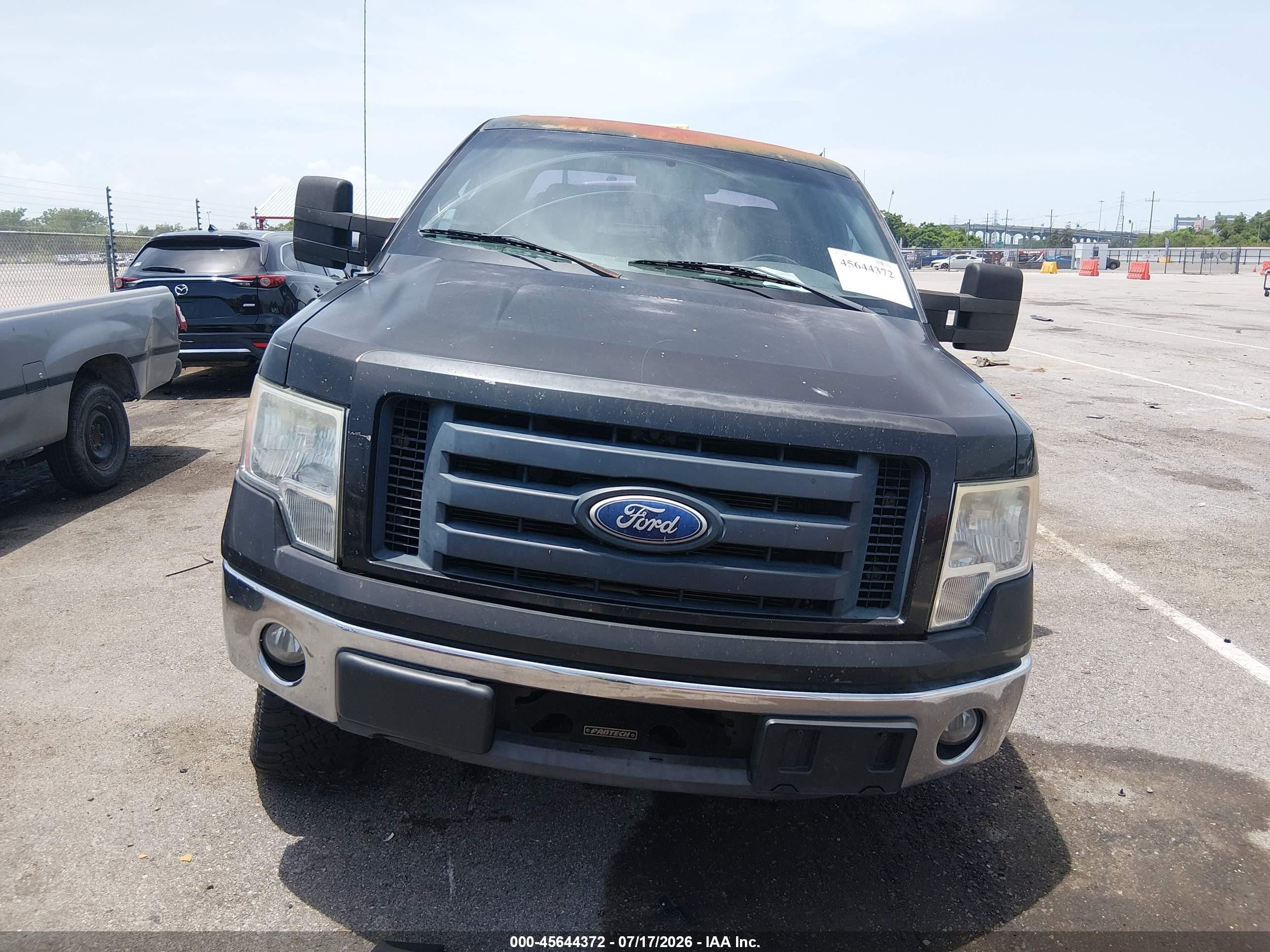2010 Ford F-150 Fx2 Sport/stx/xl/xlt Black vin: 1FTEX1C84AKA38653