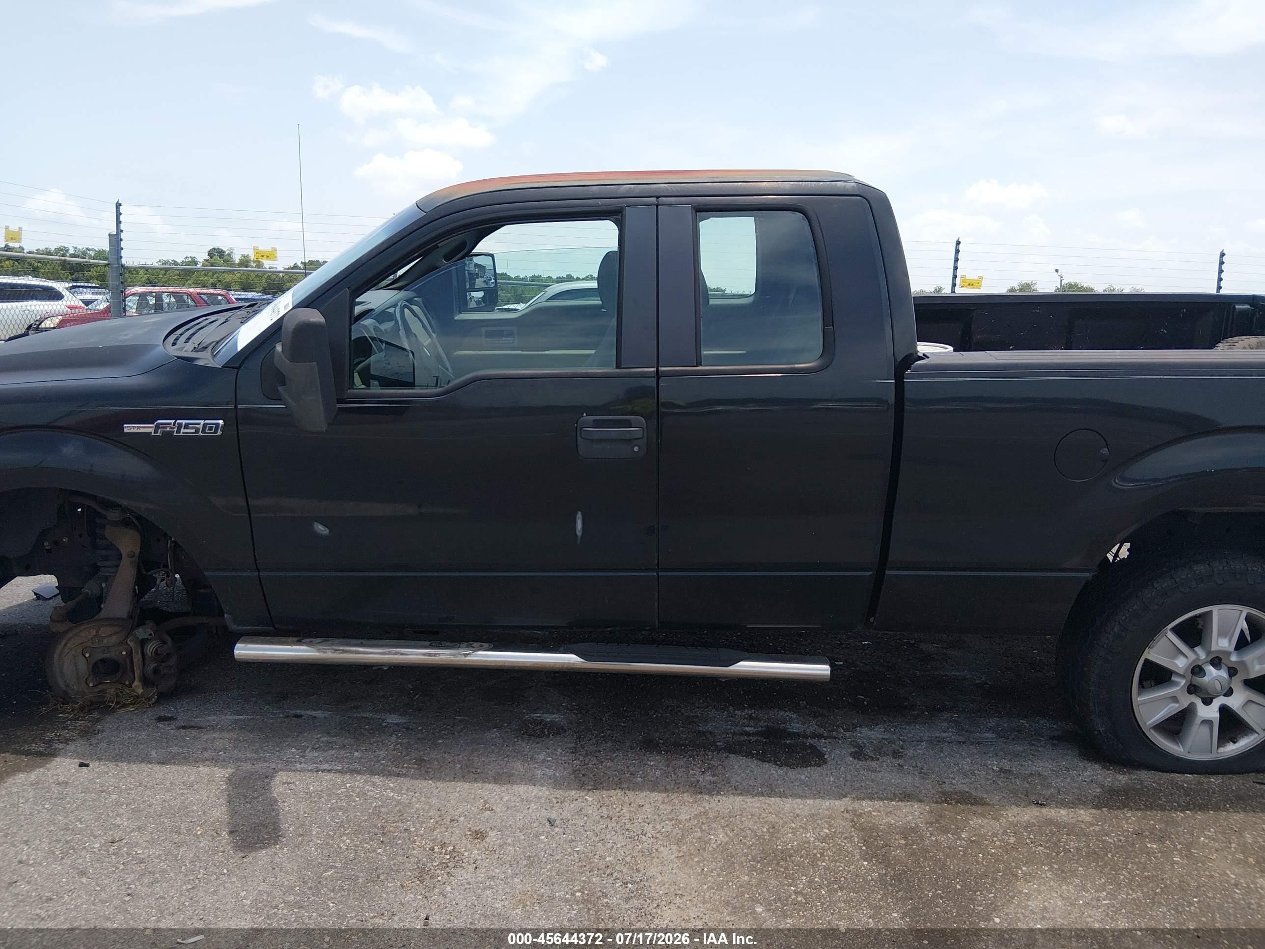 2010 Ford F-150 Fx2 Sport/stx/xl/xlt Black vin: 1FTEX1C84AKA38653