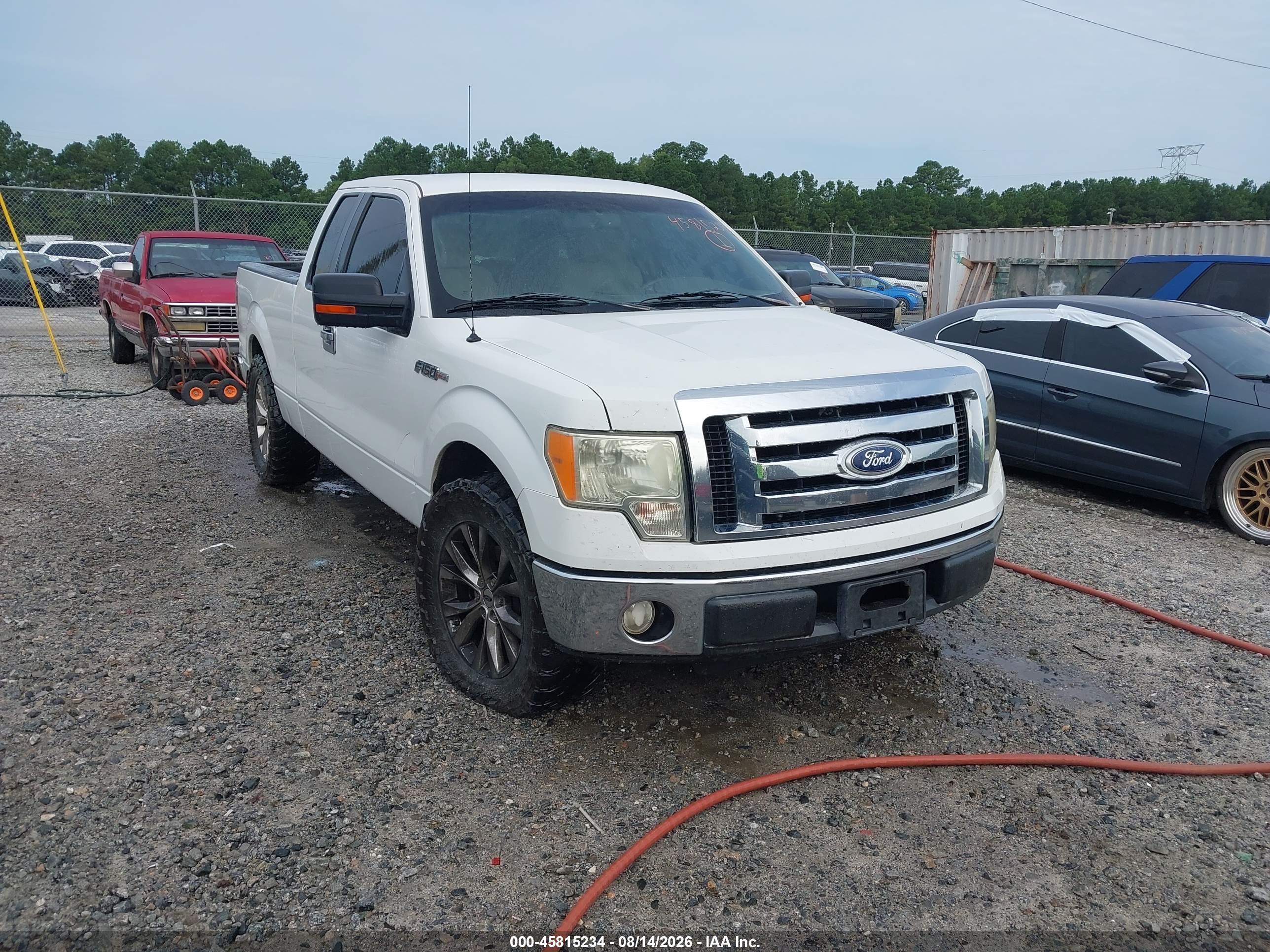 2010 Ford F-150 Fx2 Sport/stx/xl/xlt White vin: 1FTEX1C84AKB47579