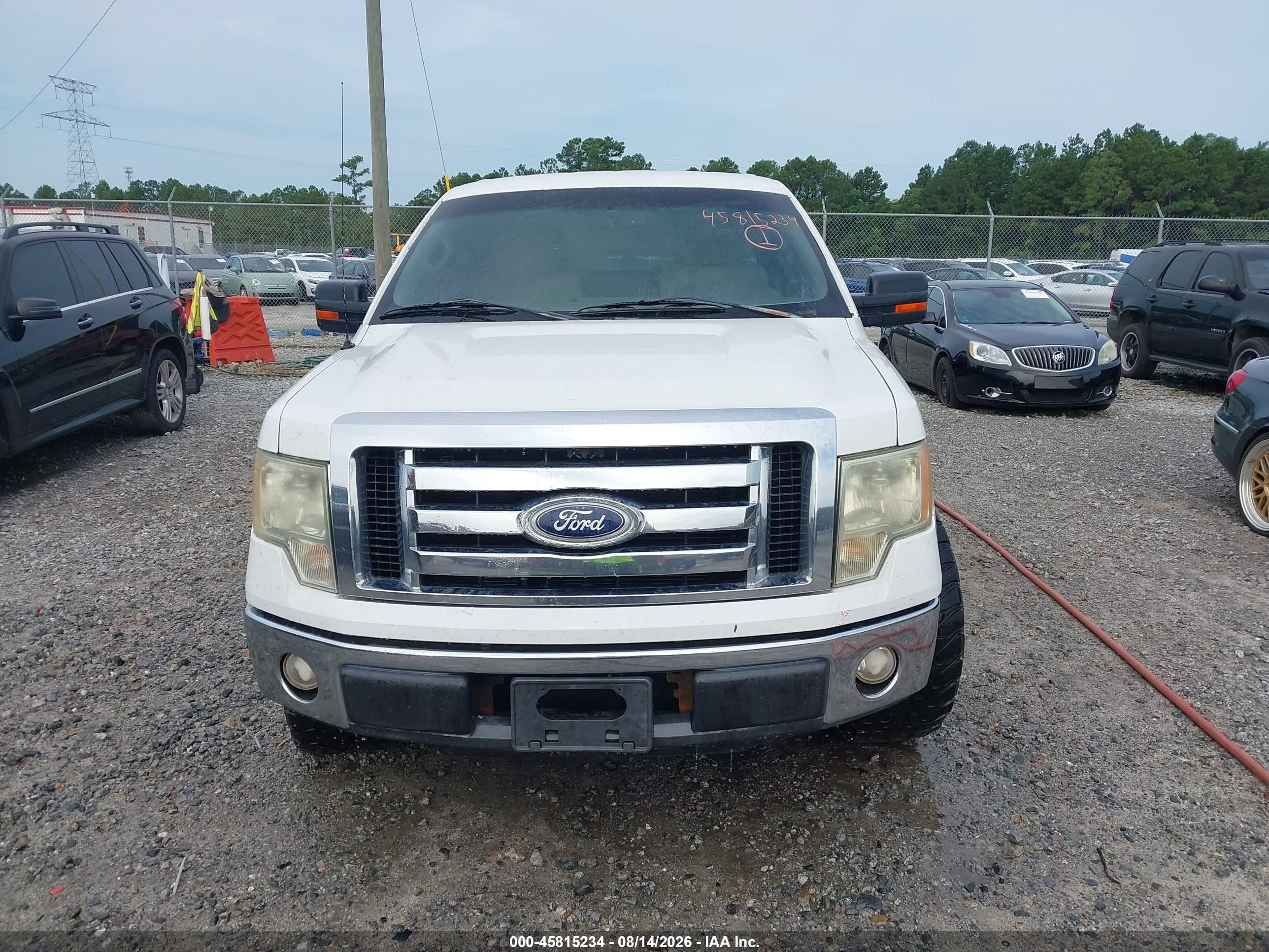 2010 Ford F-150 Fx2 Sport/stx/xl/xlt White vin: 1FTEX1C84AKB47579