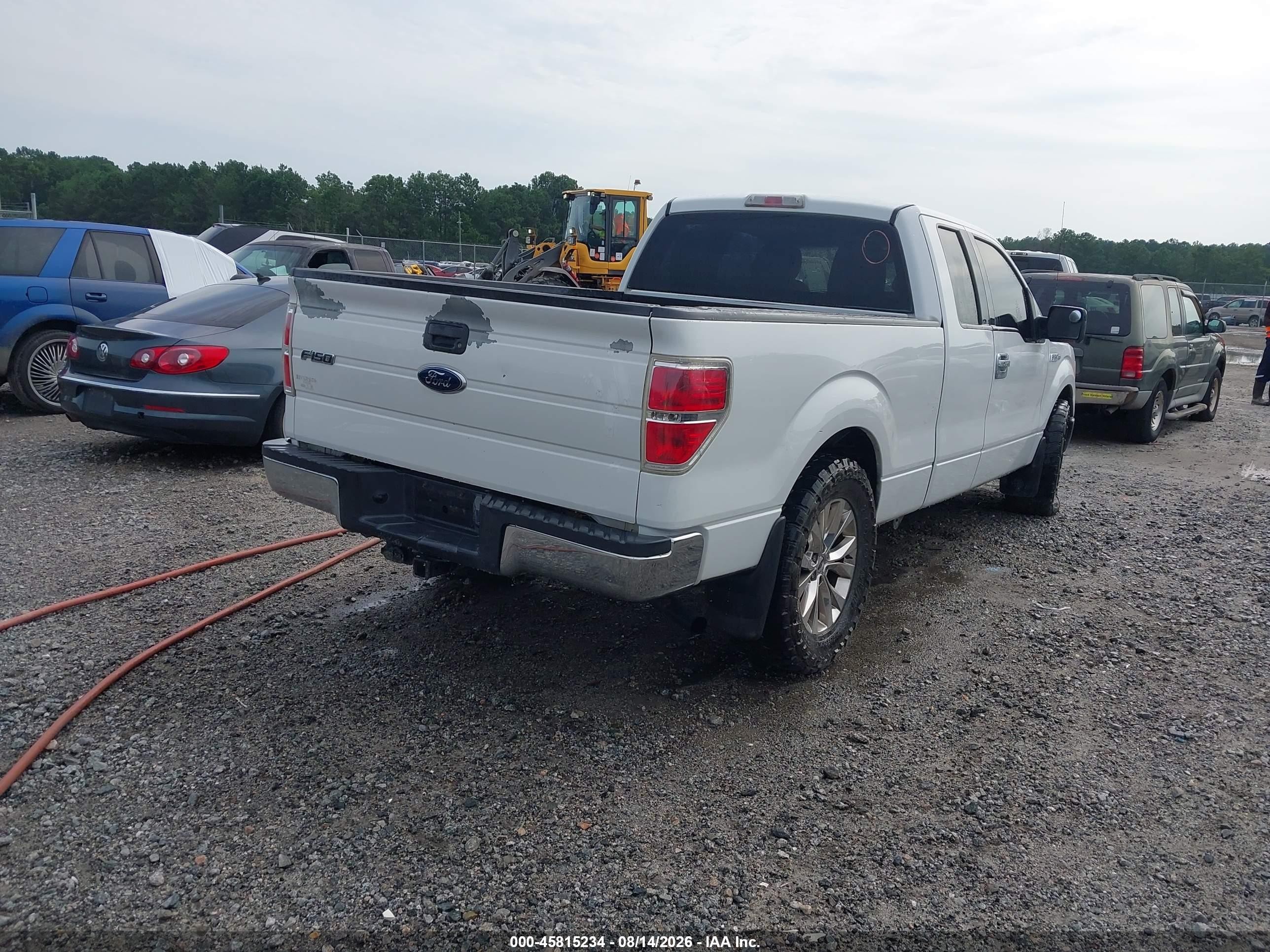 2010 Ford F-150 Fx2 Sport/stx/xl/xlt White vin: 1FTEX1C84AKB47579