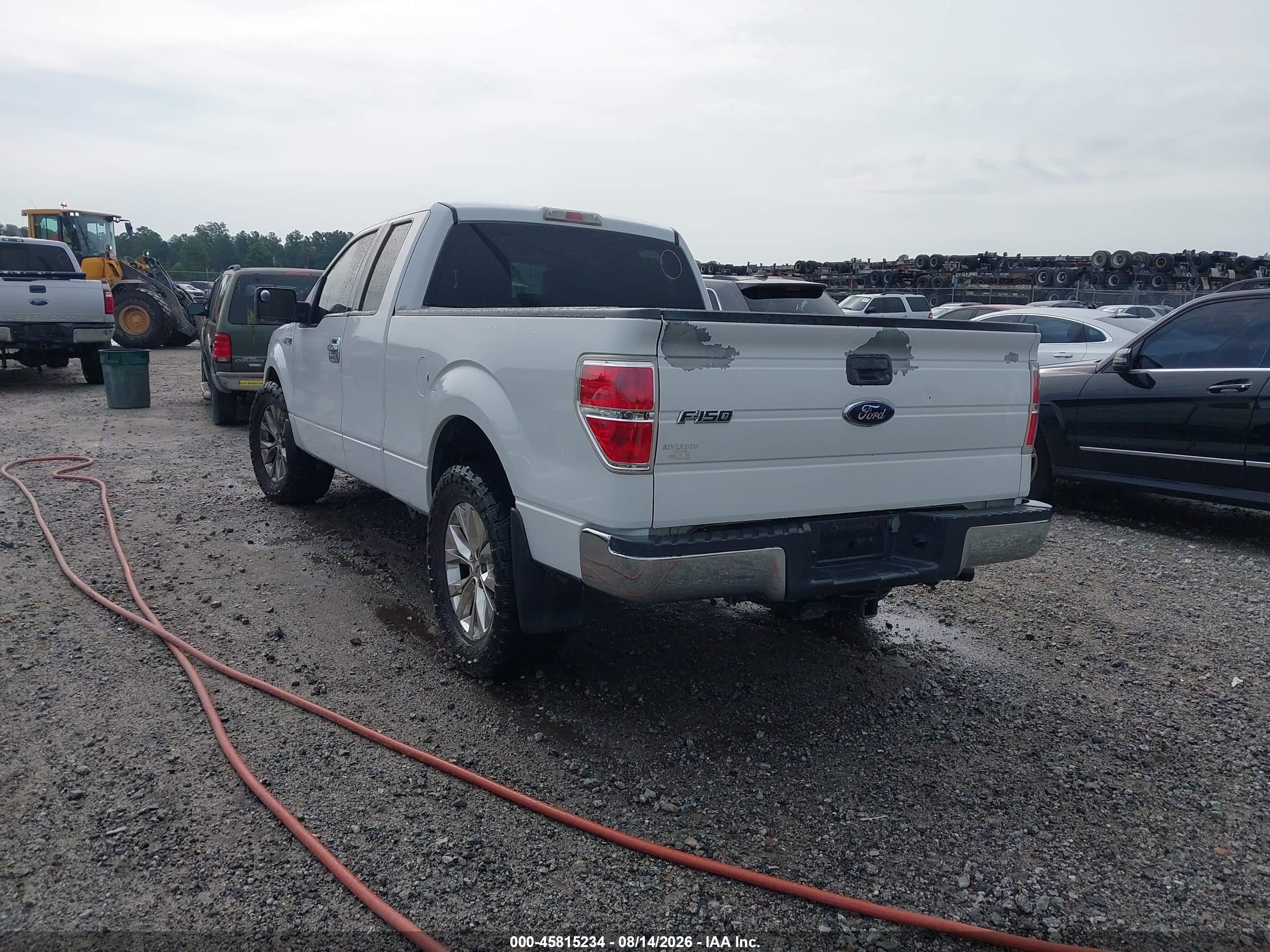 2010 Ford F-150 Fx2 Sport/stx/xl/xlt White vin: 1FTEX1C84AKB47579