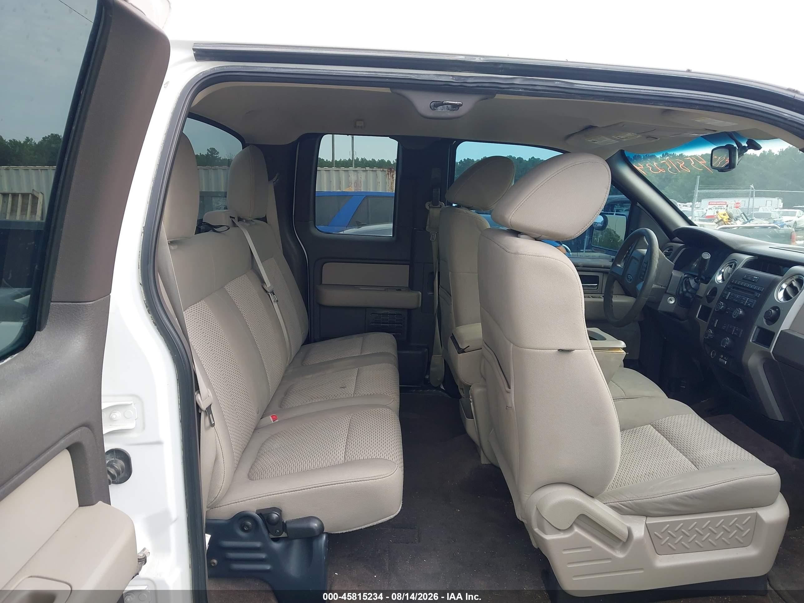 2010 Ford F-150 Fx2 Sport/stx/xl/xlt White vin: 1FTEX1C84AKB47579