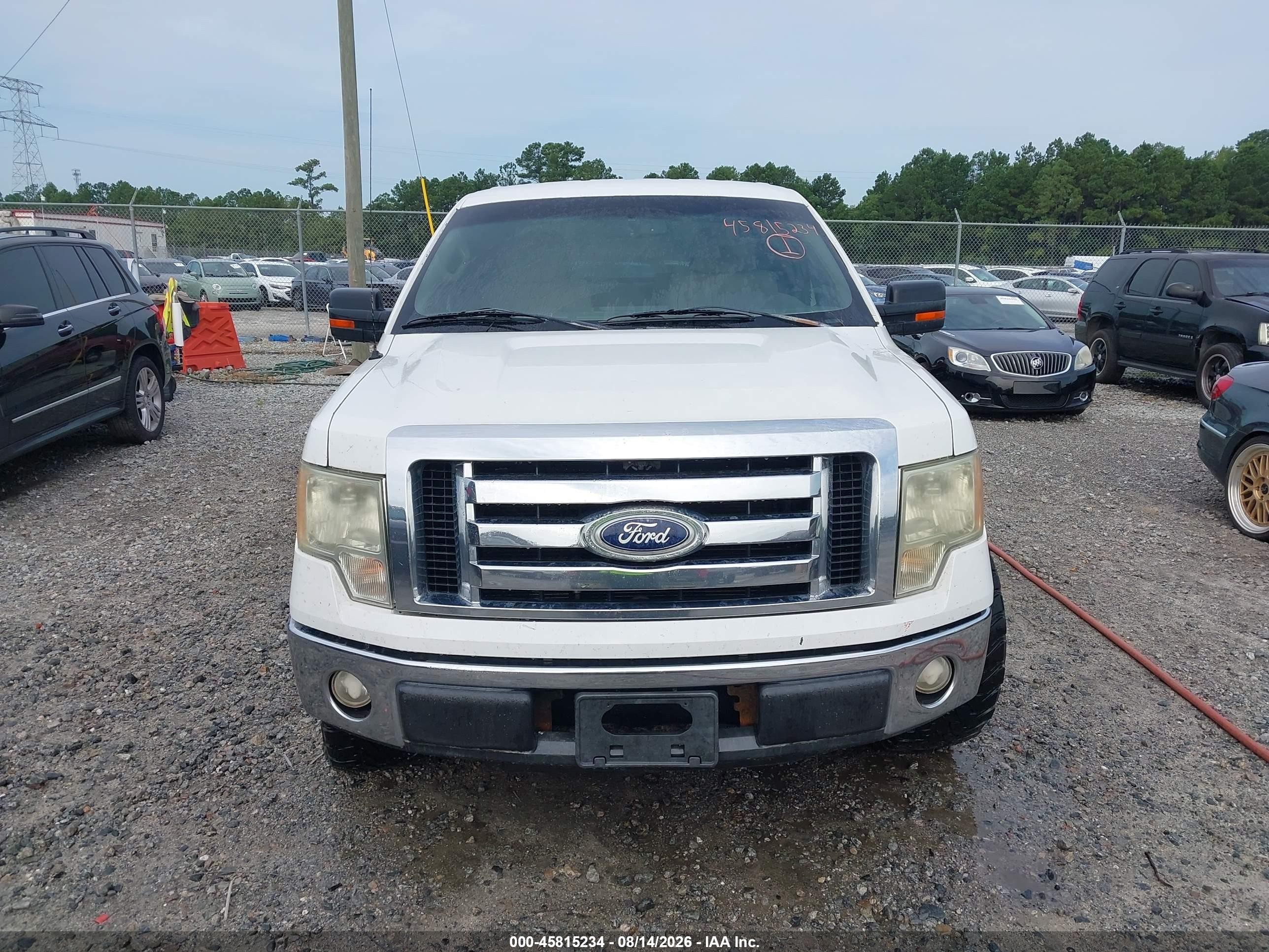 2010 Ford F-150 Fx2 Sport/stx/xl/xlt White vin: 1FTEX1C84AKB47579