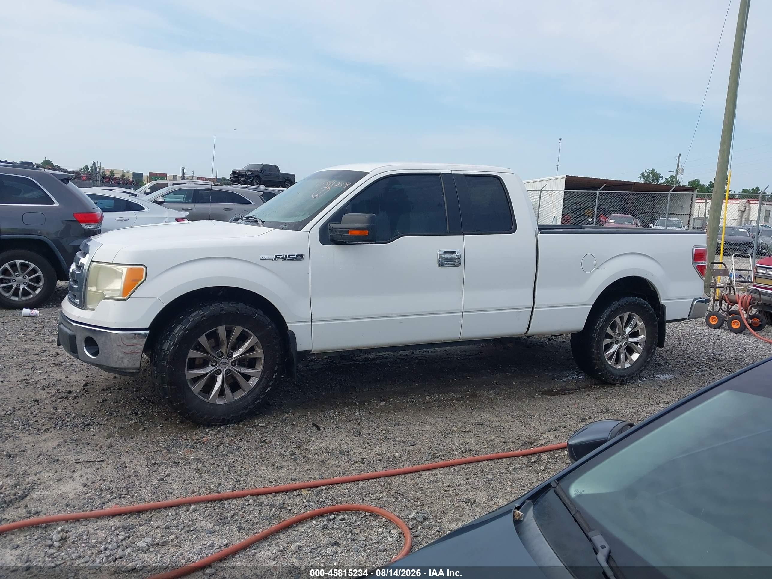 2010 Ford F-150 Fx2 Sport/stx/xl/xlt White vin: 1FTEX1C84AKB47579