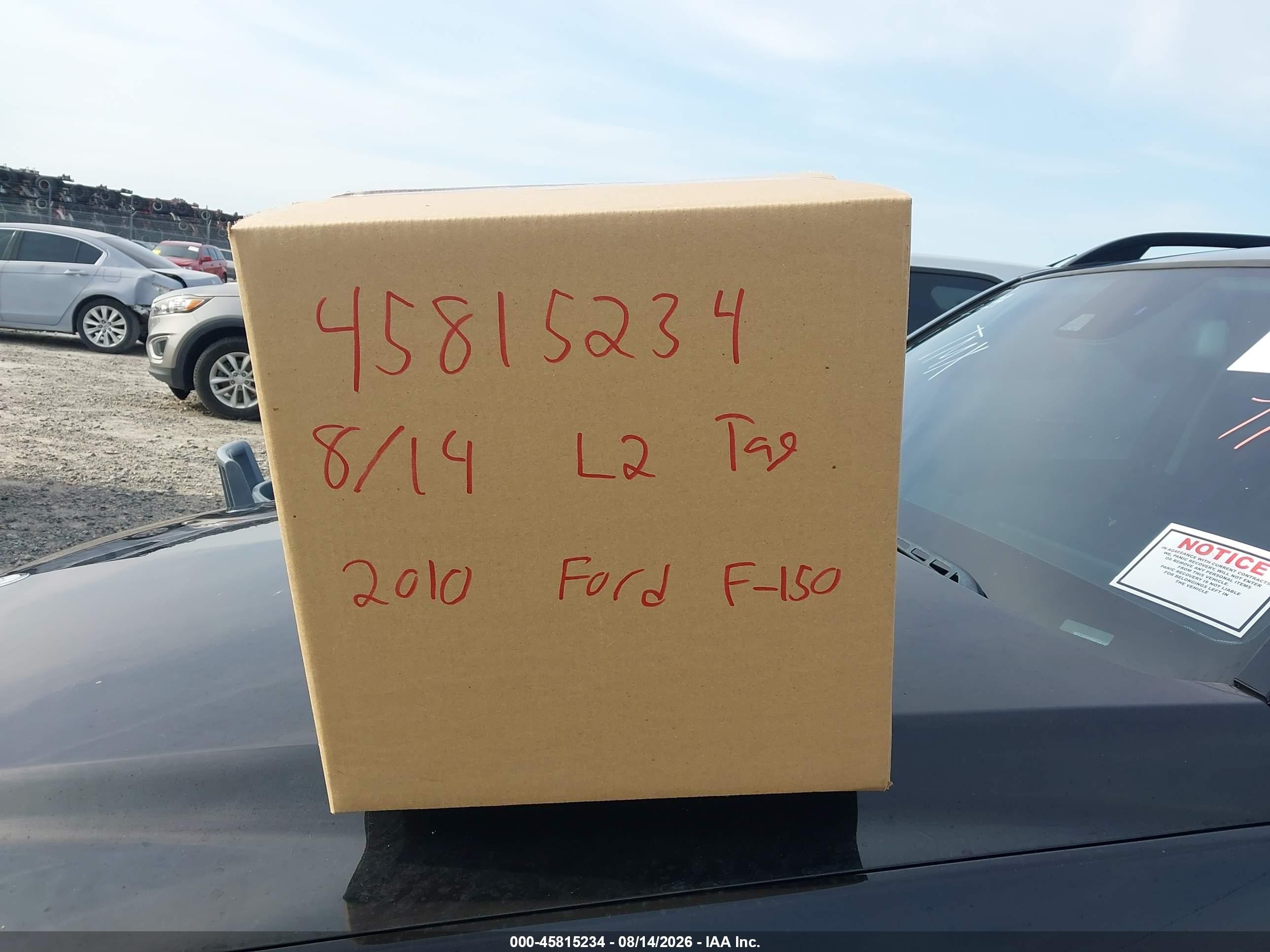 2010 Ford F-150 Fx2 Sport/stx/xl/xlt White vin: 1FTEX1C84AKB47579