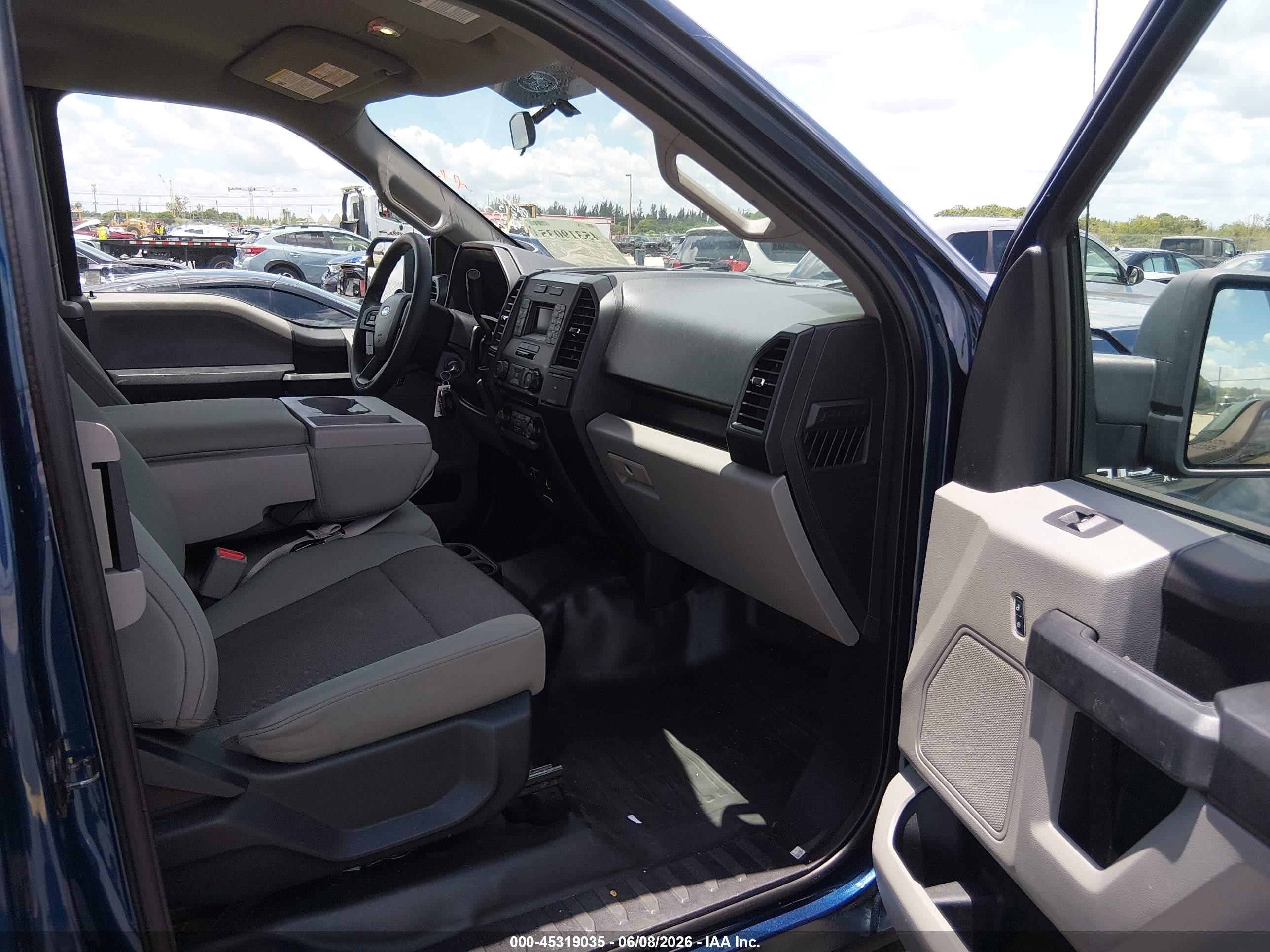 2015 Ford F-150 Xl Blue vin: 1FTEX1C84FKD46963