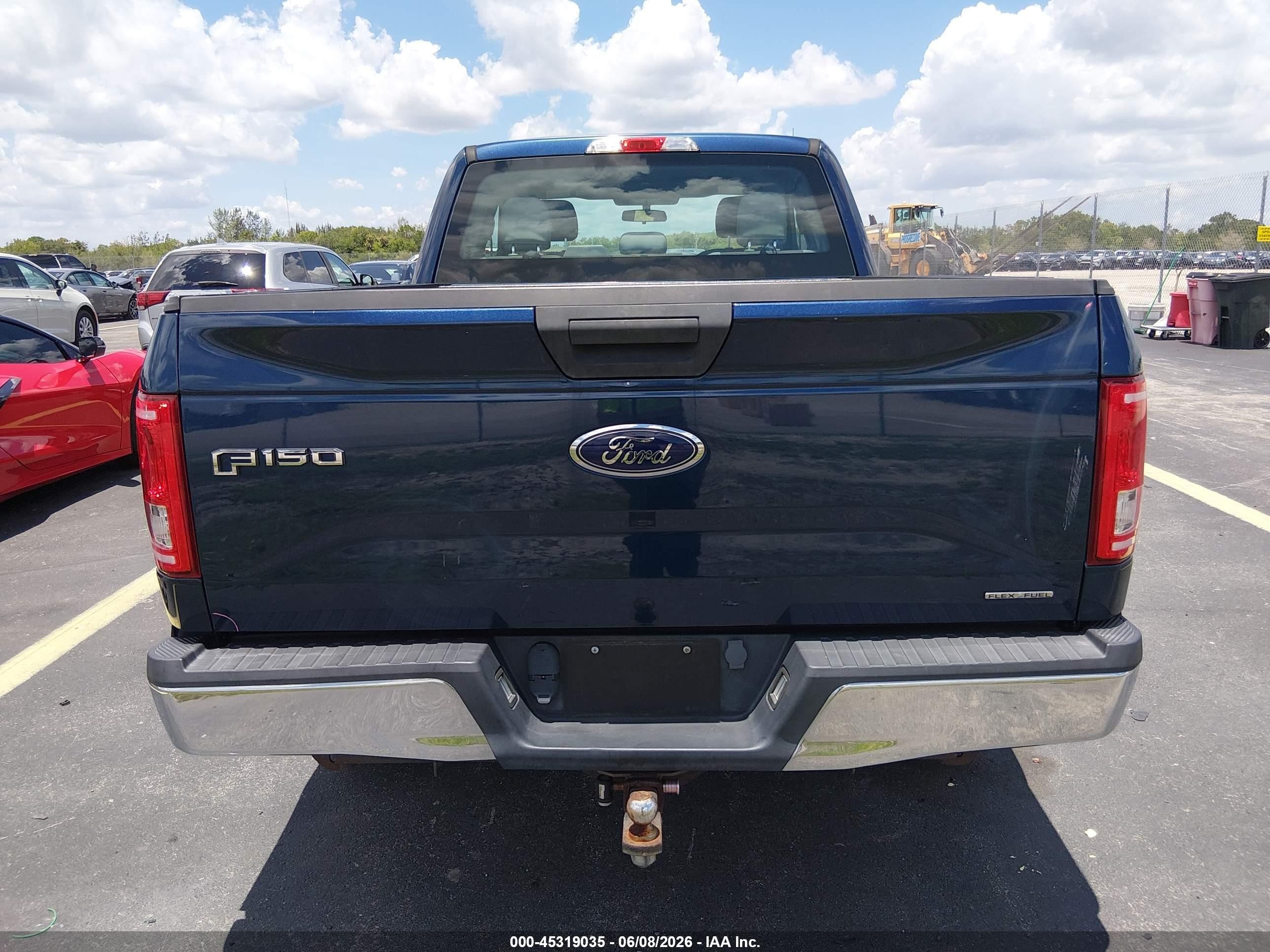 2015 Ford F-150 Xl Blue vin: 1FTEX1C84FKD46963